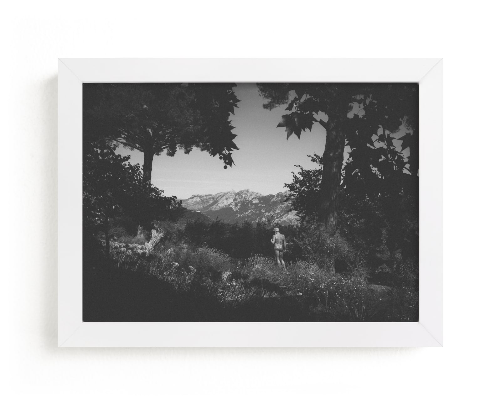 "Forgotten garden" - Limited Edition Art Print by Romain in beautiful frame options and a variety of sizes.