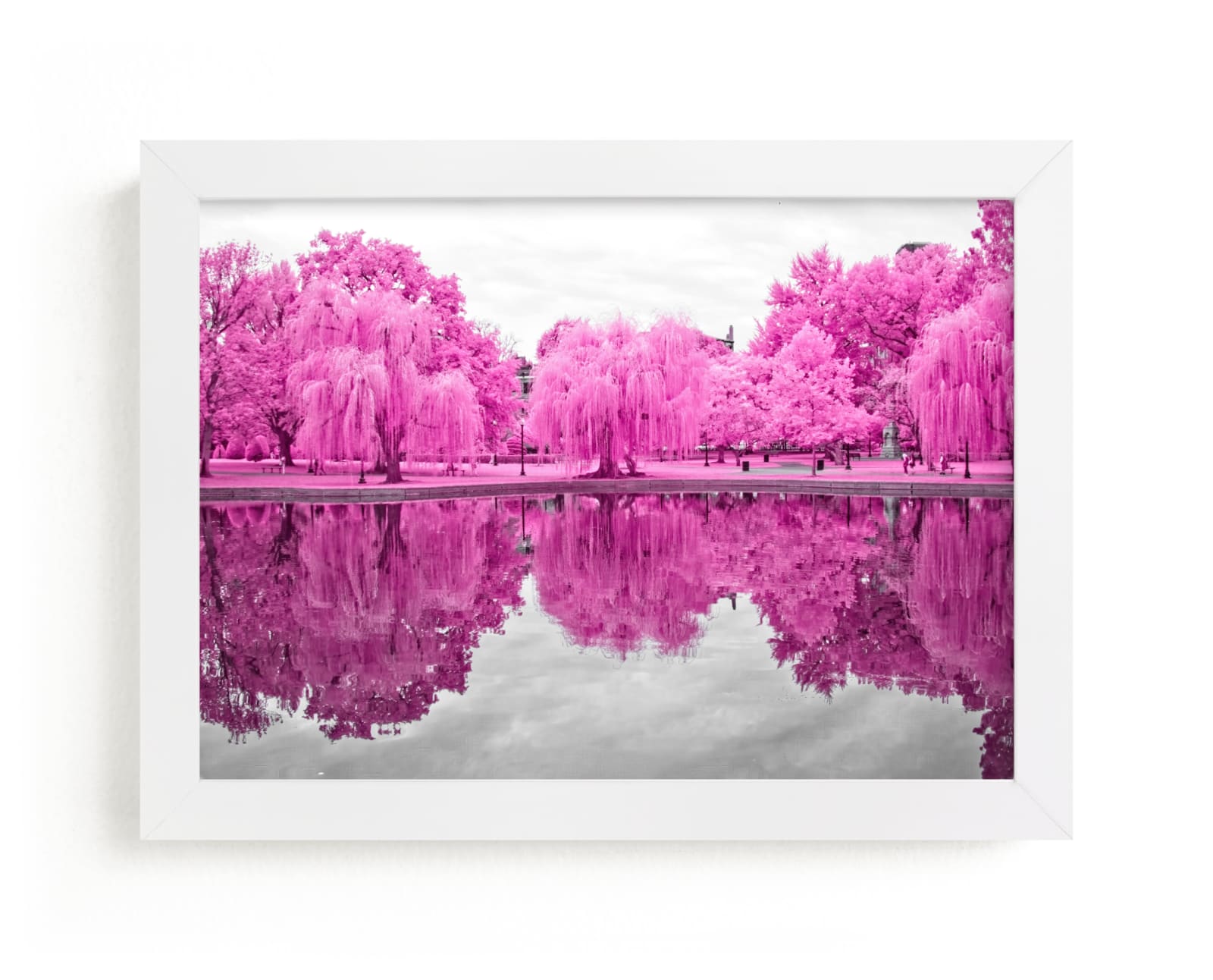 "pink season" - Limited Edition Art Print by Deborah Chou in beautiful frame options and a variety of sizes.