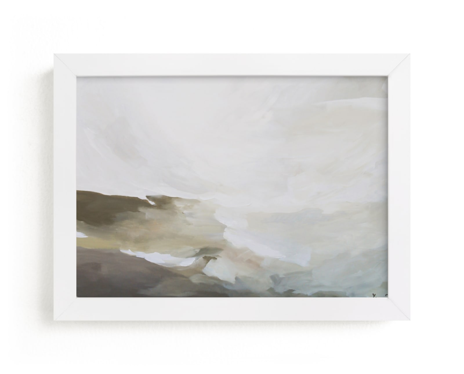 "Plains Abstract Acrylic" - Limited Edition Art Print by Lauren Elise Fuhr in beautiful frame options and a variety of sizes.