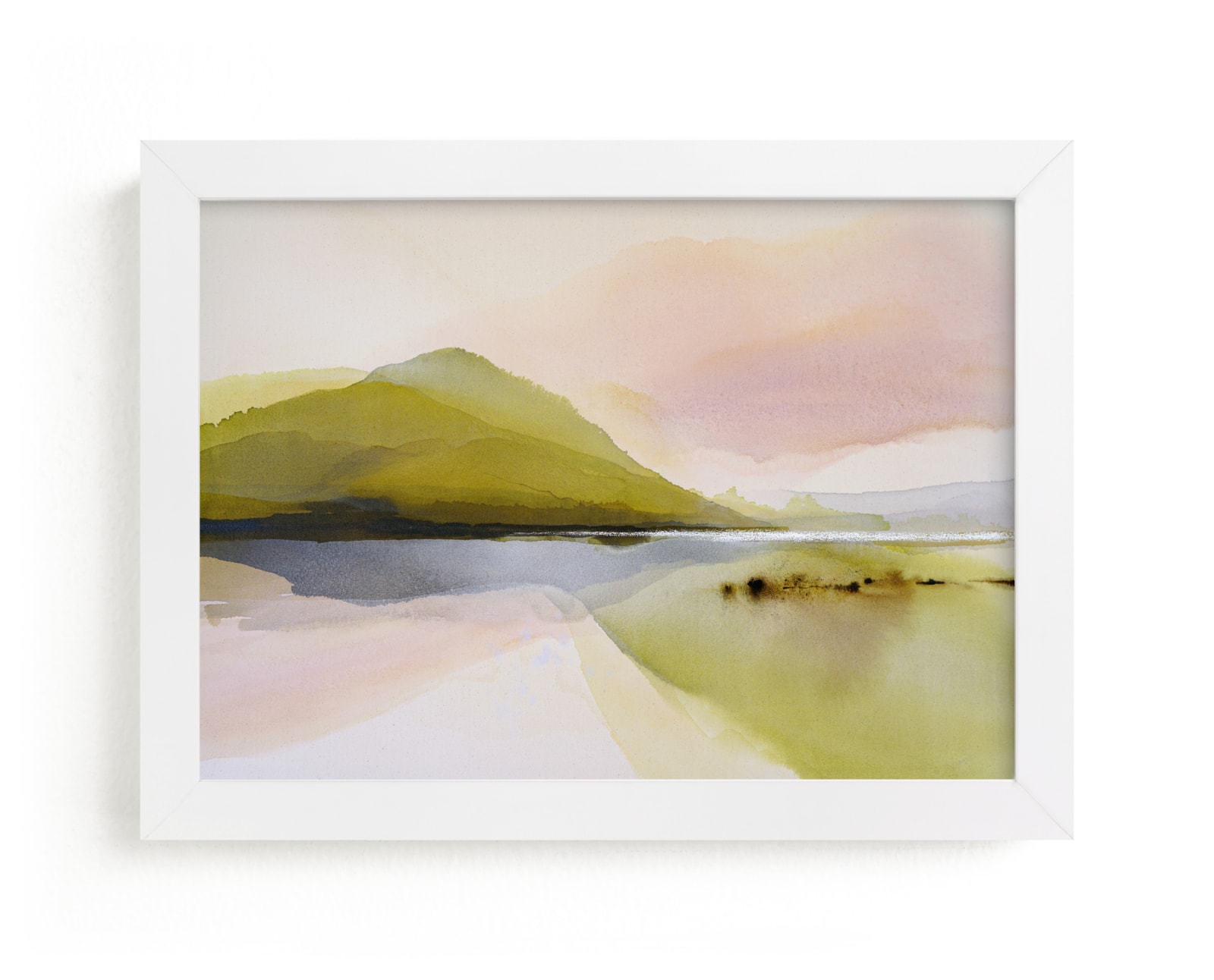 "Green View" - Limited Edition Art Print by Shina Choi in beautiful frame options and a variety of sizes.