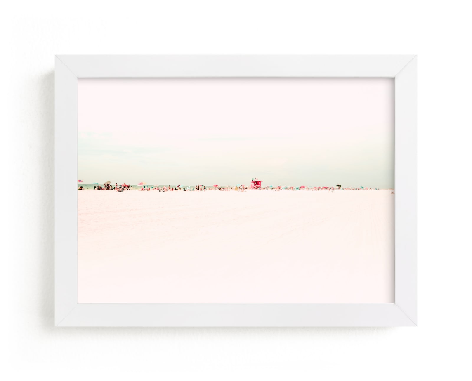 "Sugary Sand Beach" - Limited Edition Art Print by Rega in beautiful frame options and a variety of sizes.