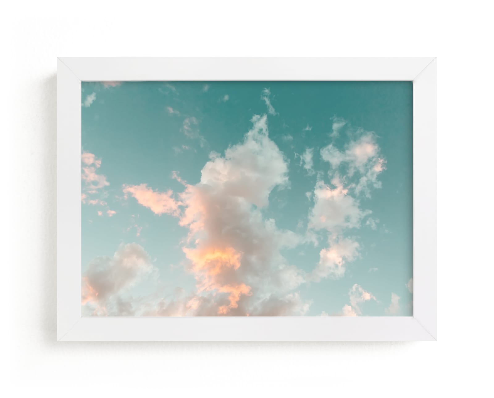 "Turquoise Skies I" - Limited Edition Art Print by Debra Butler in beautiful frame options and a variety of sizes.
