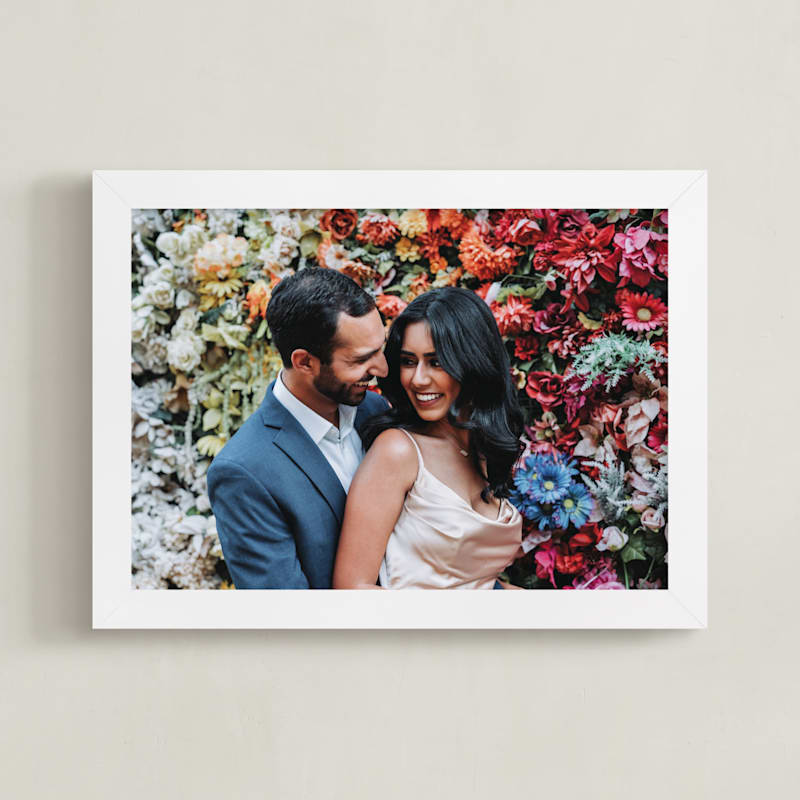 "The Big Picture: Valentine's Framed Photo" - Custom Photo Art by Minted Custom in beautiful frame options and a variety of sizes.