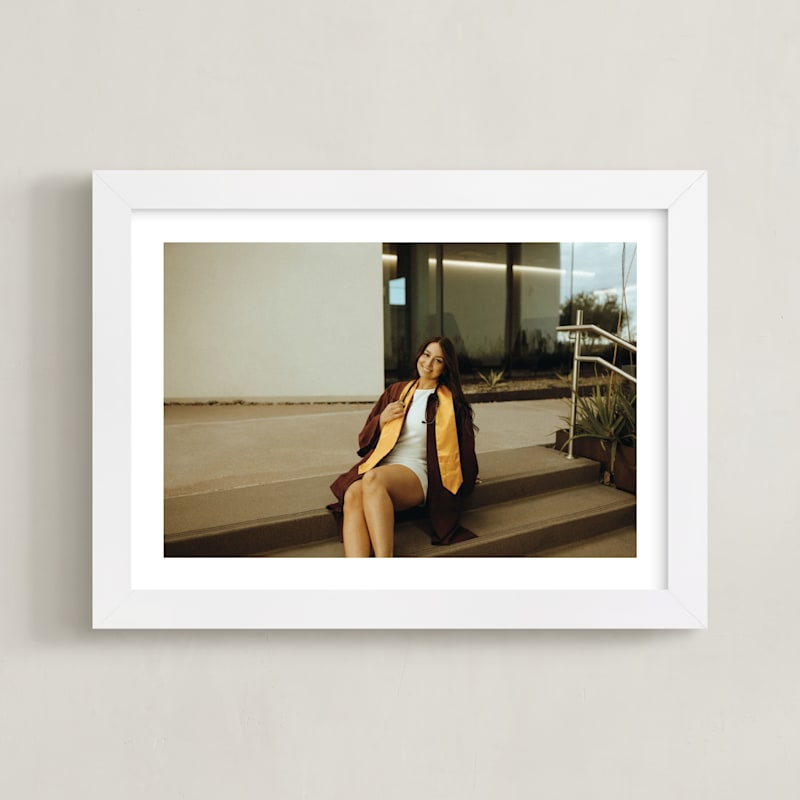 "The Big Picture: Graduation Framed Photo" - Custom Photo Art by Minted Custom in beautiful frame options and a variety of sizes.