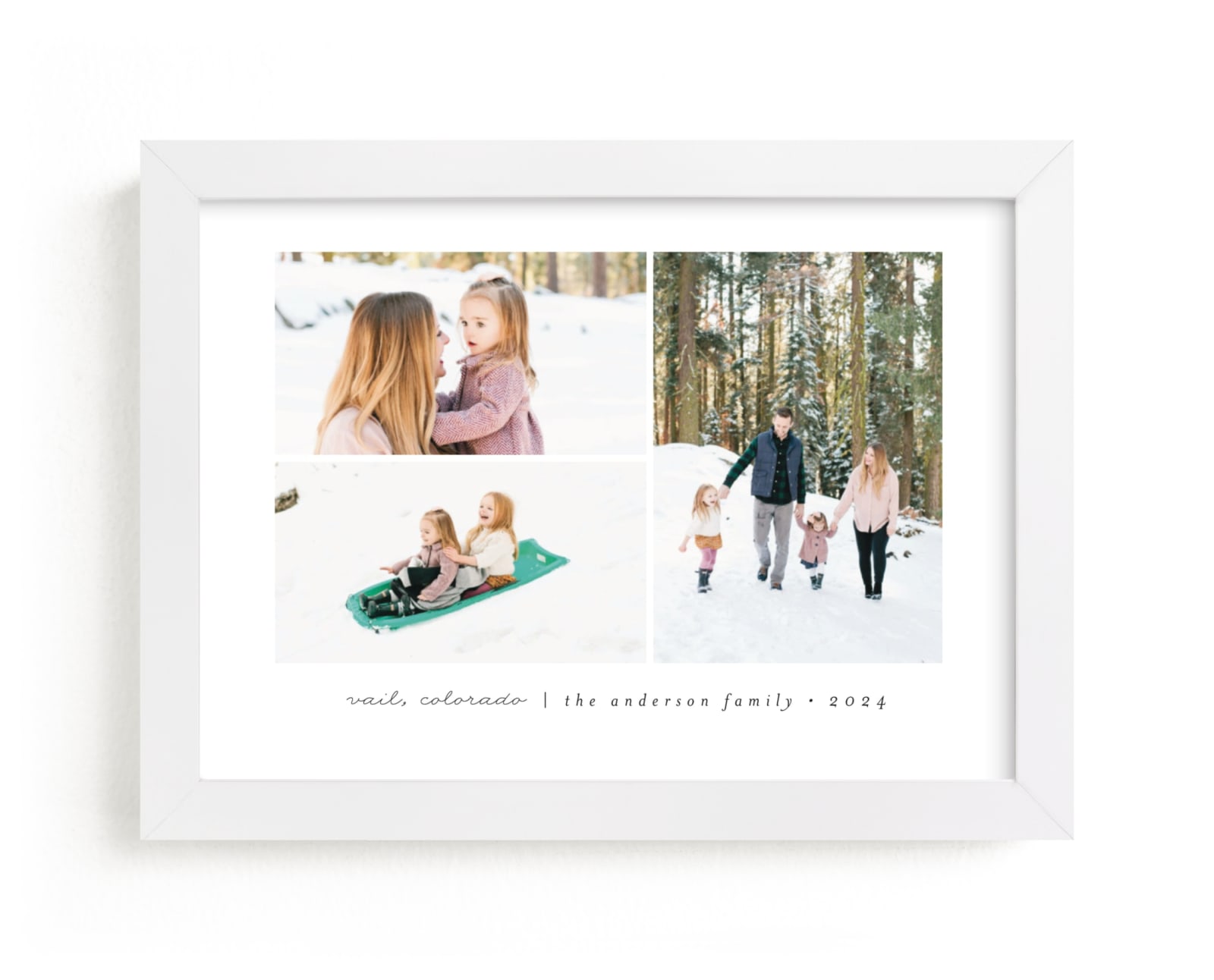 "Modern & Minimal" - Custom Photo Art Print by Brianne Larsen in beautiful frame options and a variety of sizes.