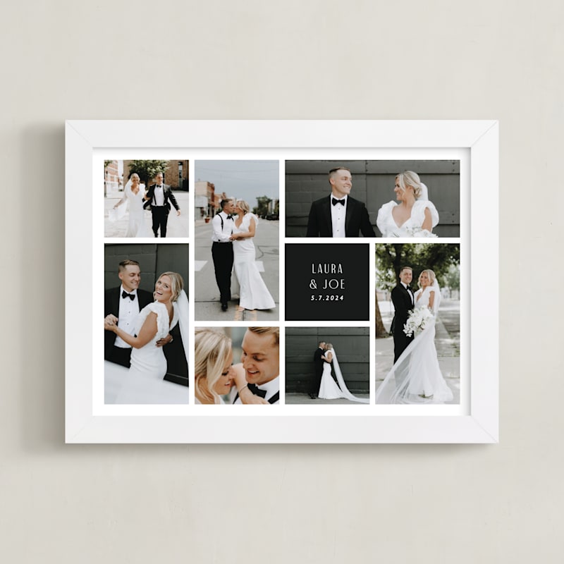 "Happiest Together" - Custom Photo Art by Chris Griffith in beautiful frame options and a variety of sizes.