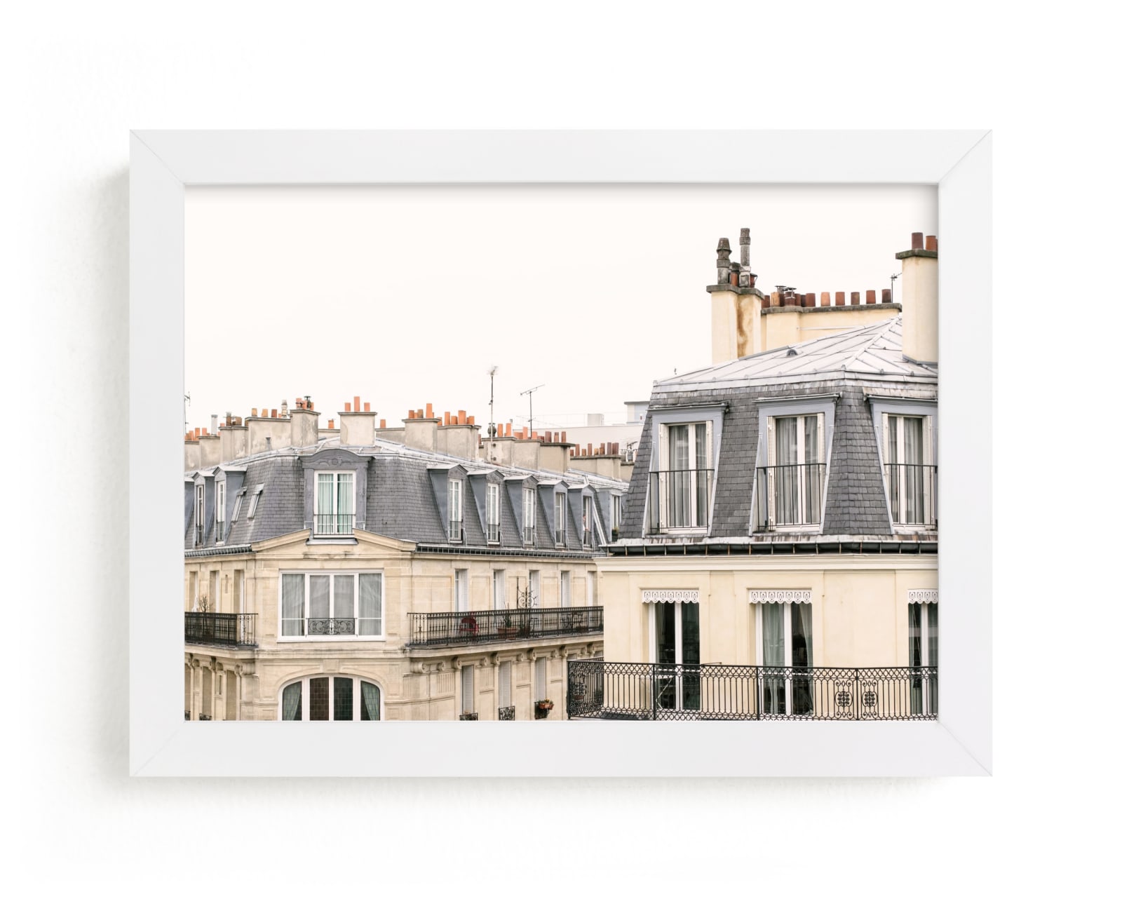 "Parisian Windows" - Limited Edition Art Print by Annie Montgomery in beautiful frame options and a variety of sizes.