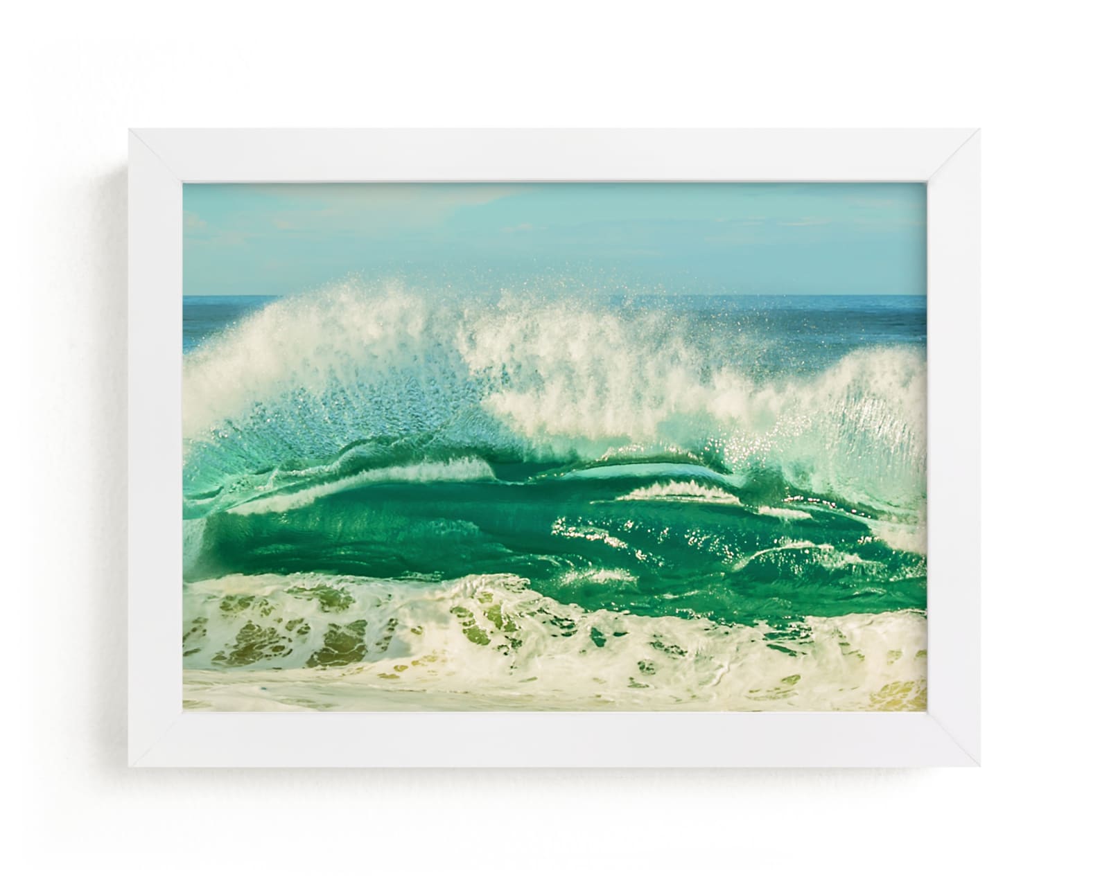 "The Wave I" - Limited Edition Art Print by Debra Butler in beautiful frame options and a variety of sizes.