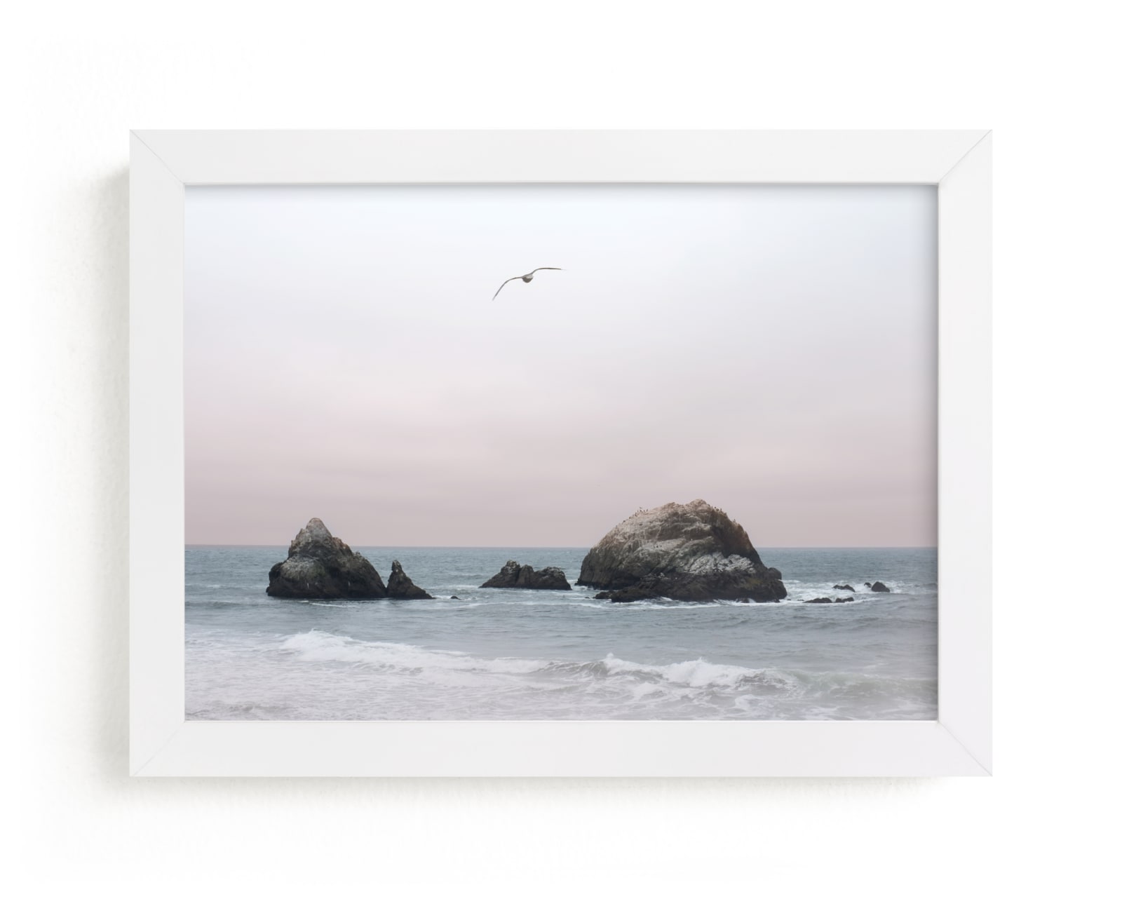 "California Seascape" - Limited Edition Art Print by Wilder California in beautiful frame options and a variety of sizes.