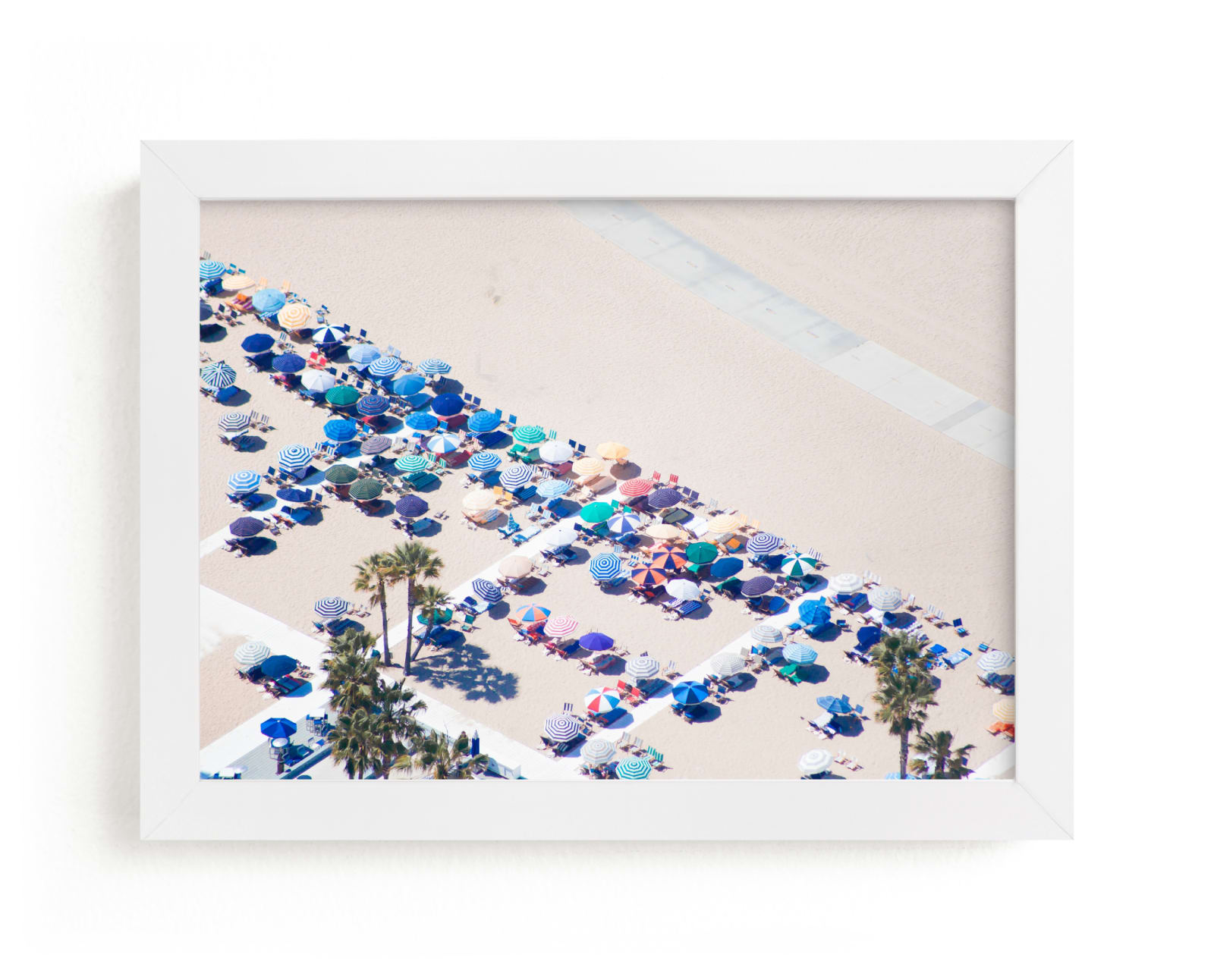 "Umbrella Club" - Limited Edition Art Print by Caroline Mint in beautiful frame options and a variety of sizes.
