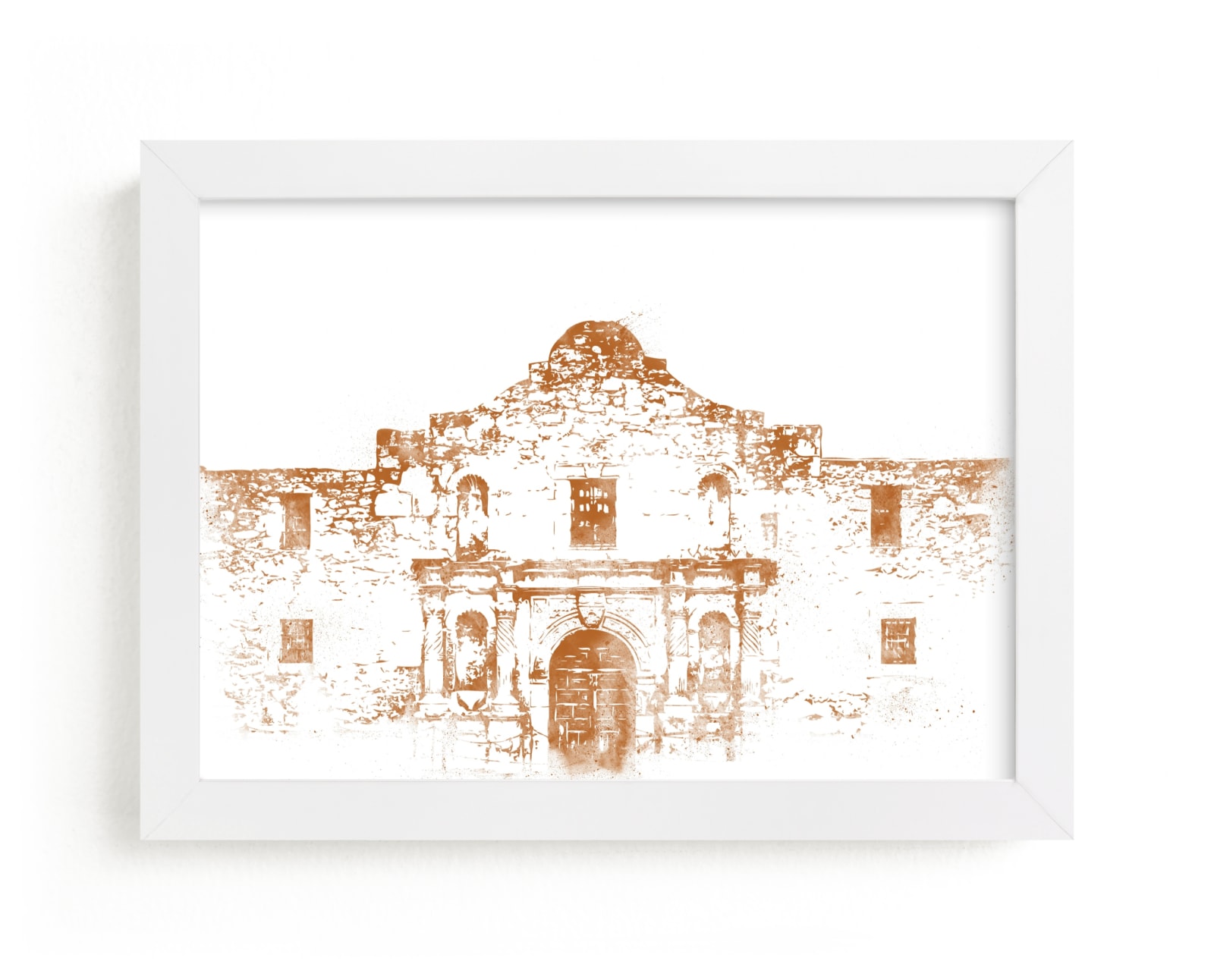 "The Alamo" - Limited Edition Art Print by Paul Berthelot in beautiful frame options and a variety of sizes.