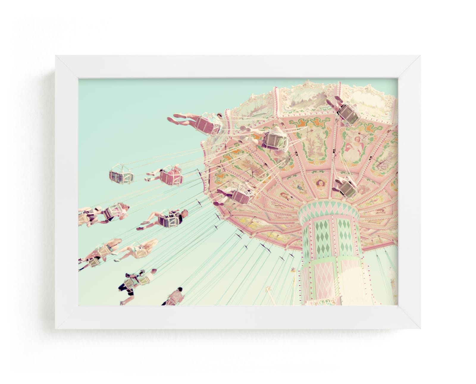 "Sky Coasters" - Limited Edition Art Print by Stephanie Sherman in beautiful frame options and a variety of sizes.