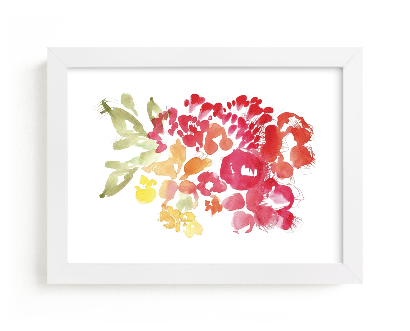"Fresh Floral" - Limited Edition Art Print by Kelly Ventura in beautiful frame options and a variety of sizes.