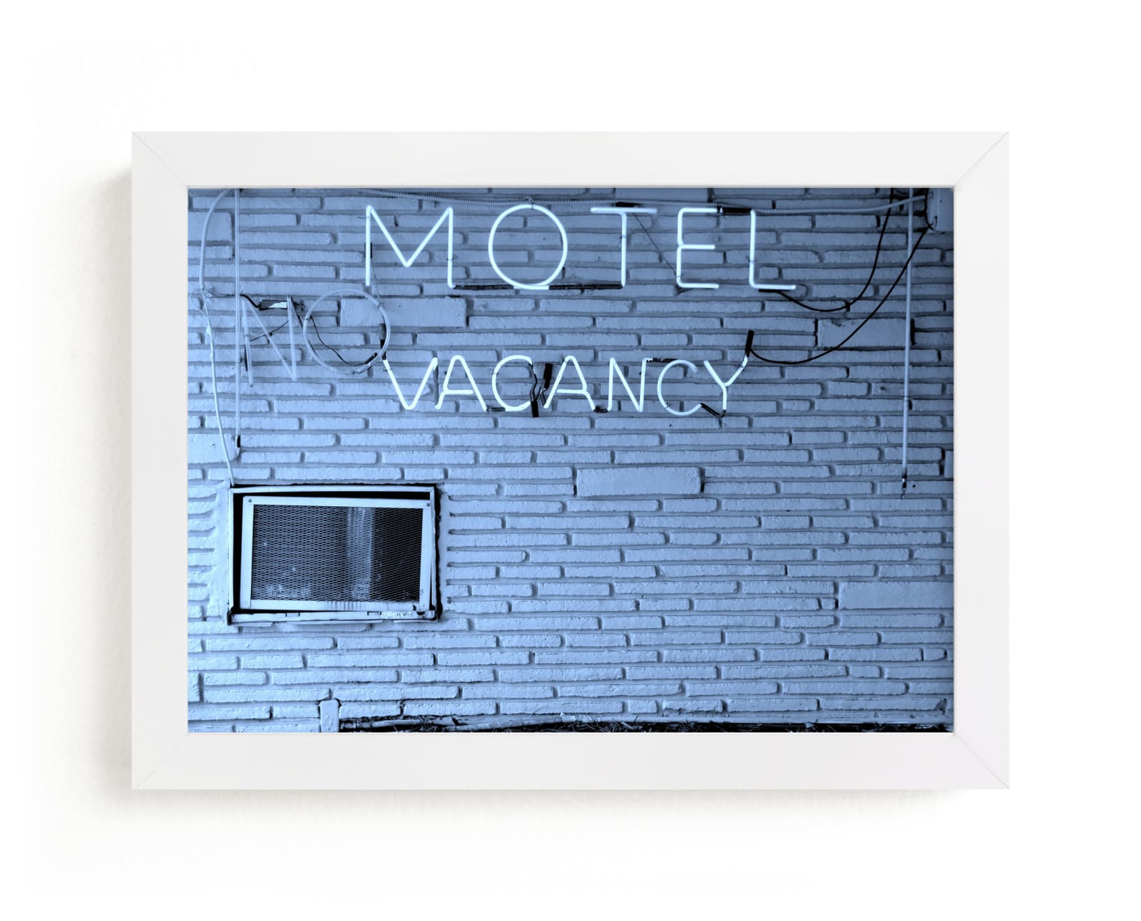 "No Vacancy" - Limited Edition Art Print by Jonathan Brooks in beautiful frame options and a variety of sizes.