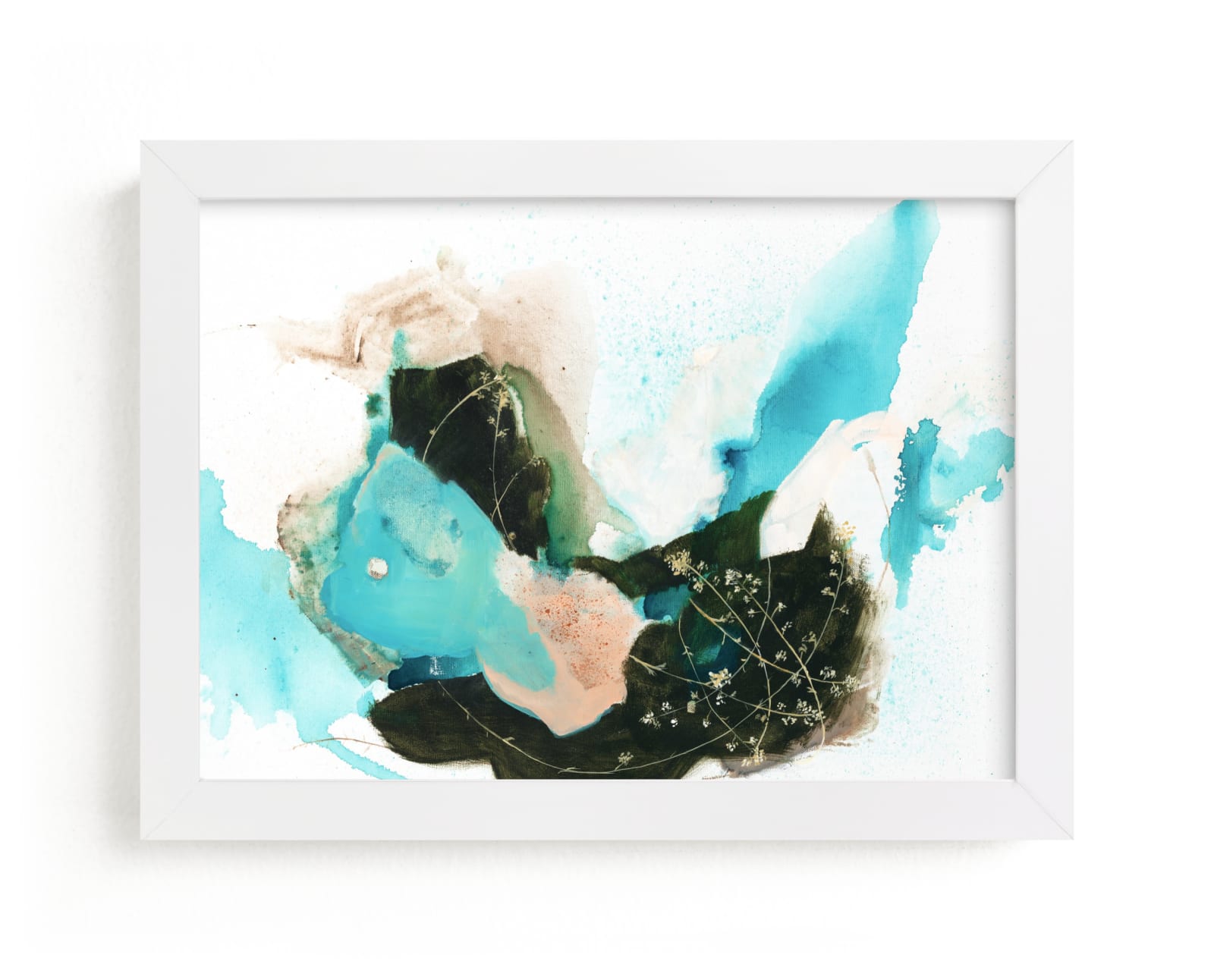 "Flora in Motion" - Limited Edition Art Print by Sarah McInroe in beautiful frame options and a variety of sizes.