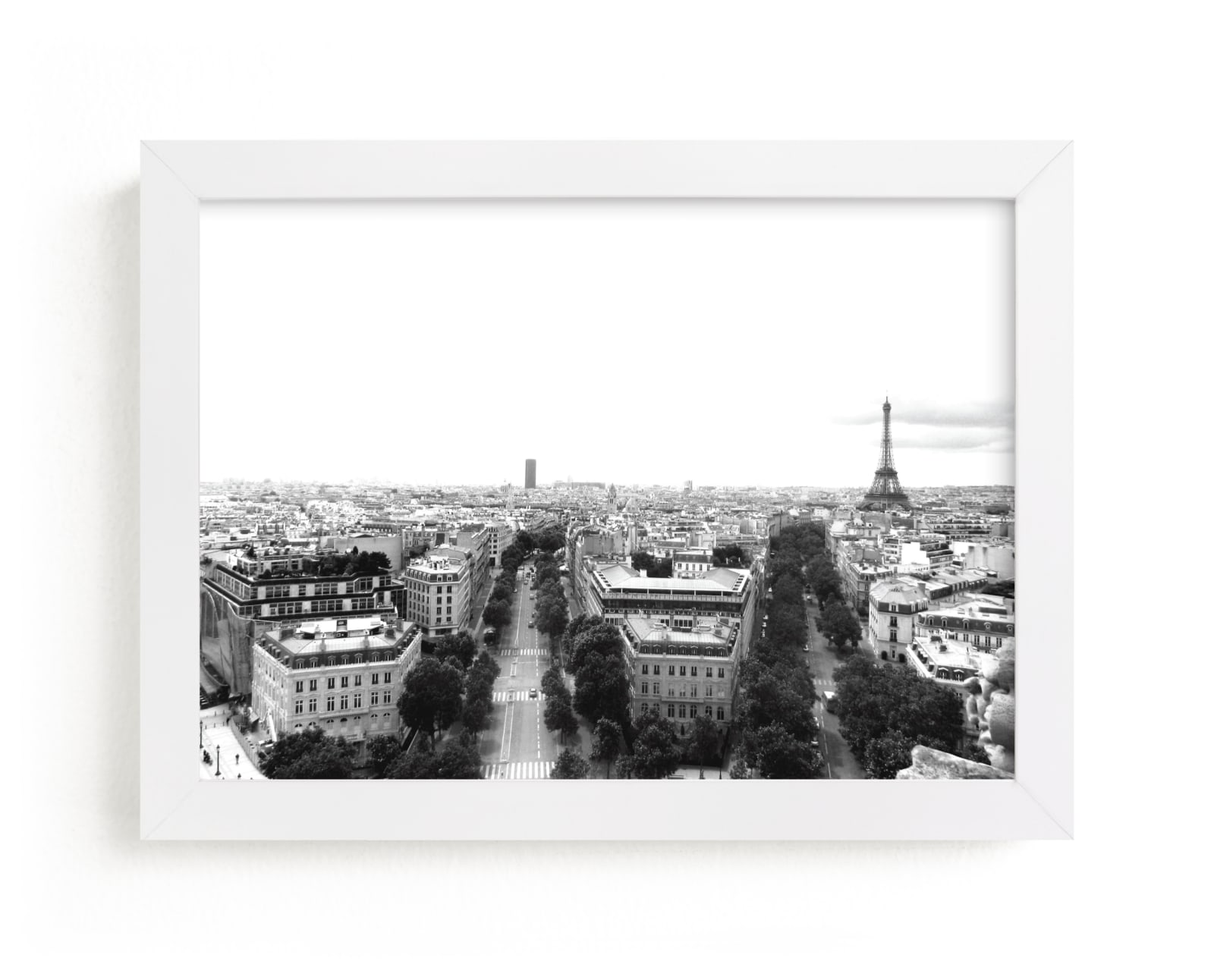 "The Streets of Paris" - Limited Edition Art Print by Kelsey McNatt in beautiful frame options and a variety of sizes.