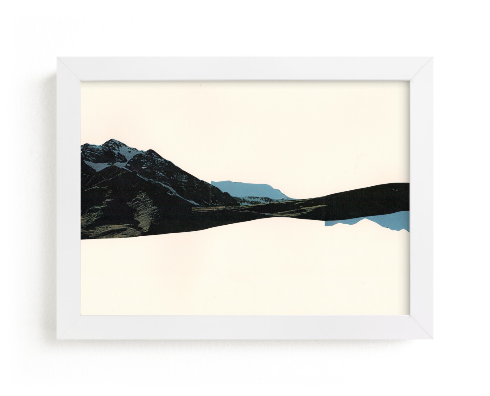 "Spliced Landscape 1" - Limited Edition Art Print by Melinda Laszczynski in beautiful frame options and a variety of sizes.