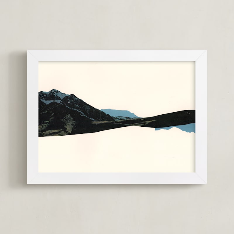 "Spliced Landscape 1" - Limited Edition Art Print by Melinda Laszczynski in beautiful frame options and a variety of sizes.