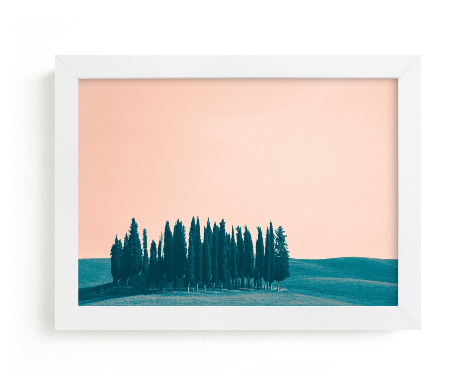 "Tuscan Hills 03" - Grownup Open Edition Non-custom Art Print by Kelsey Mucci in beautiful frame options and a variety of sizes.