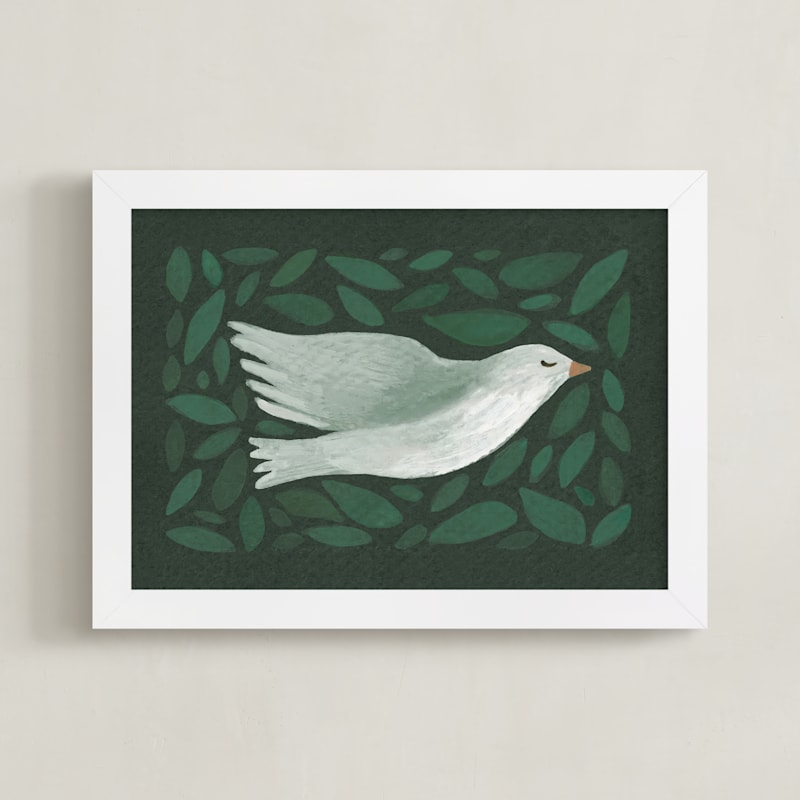 "Peace to you" - Open Edition Fine Art Print by Amy Kross in beautiful frame options and a variety of sizes.