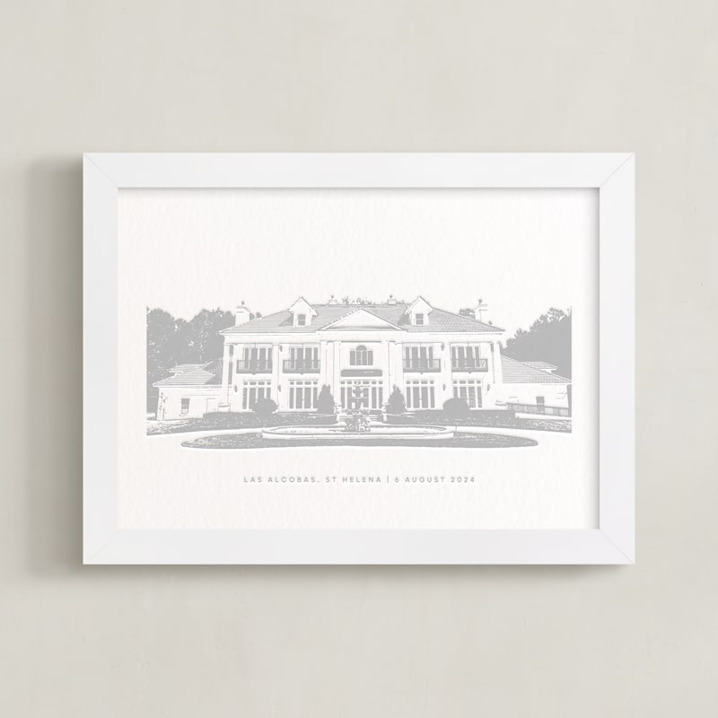 Your Venue: Custom Letterpress Print