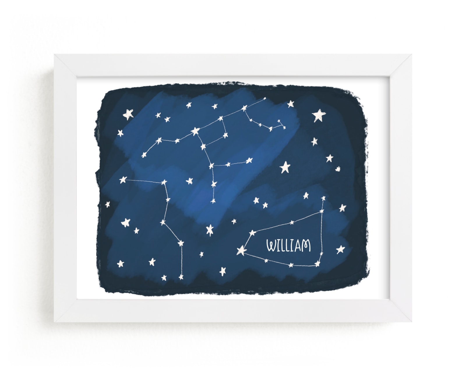 "Constellations" - Custom Open Edition Children's Art Print by Morgan Kendall in beautiful frame options and a variety of sizes.