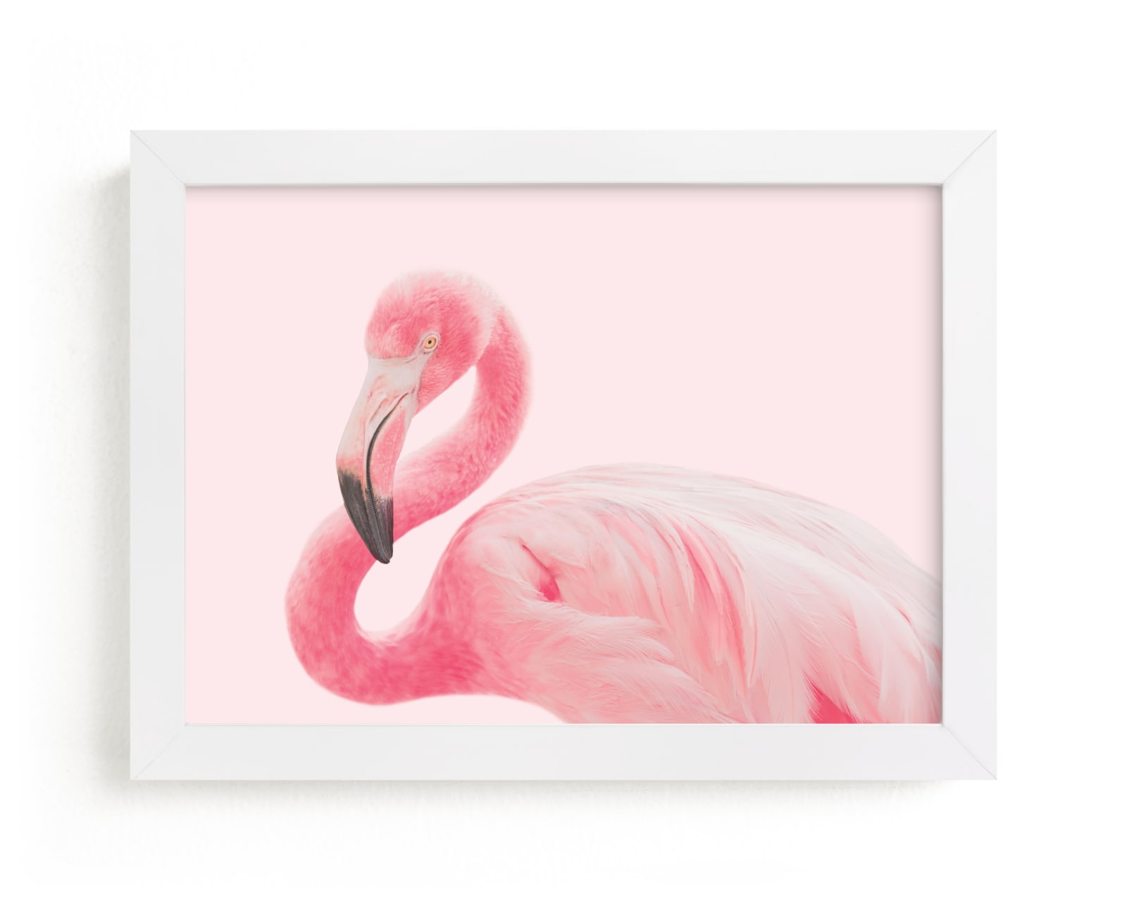 Flamingo Portrait III Children's Art Prints by Rega | Minted