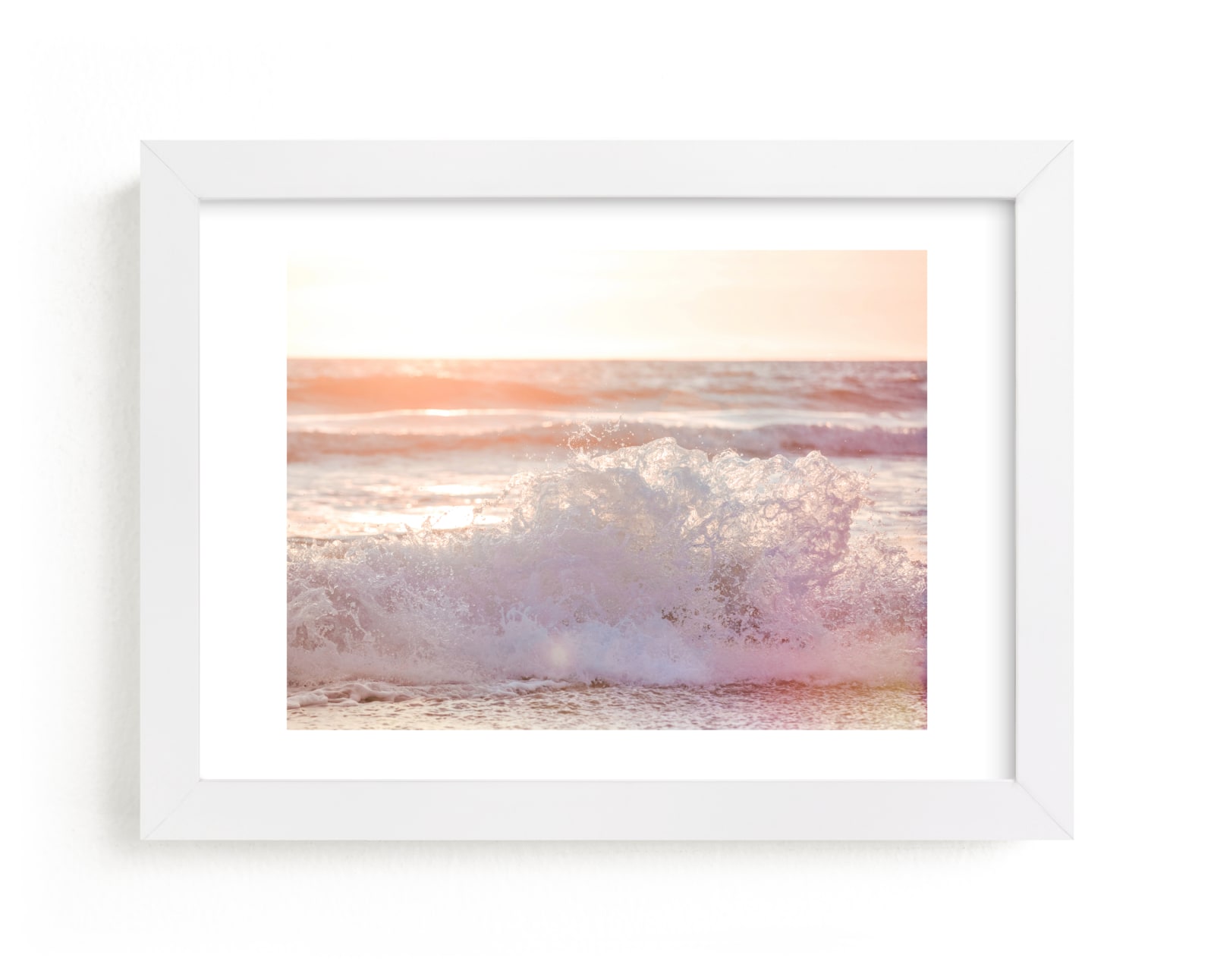 "Cotton Candy Coast" - Limited Edition Art Print by Shannon Howard in beautiful frame options and a variety of sizes.