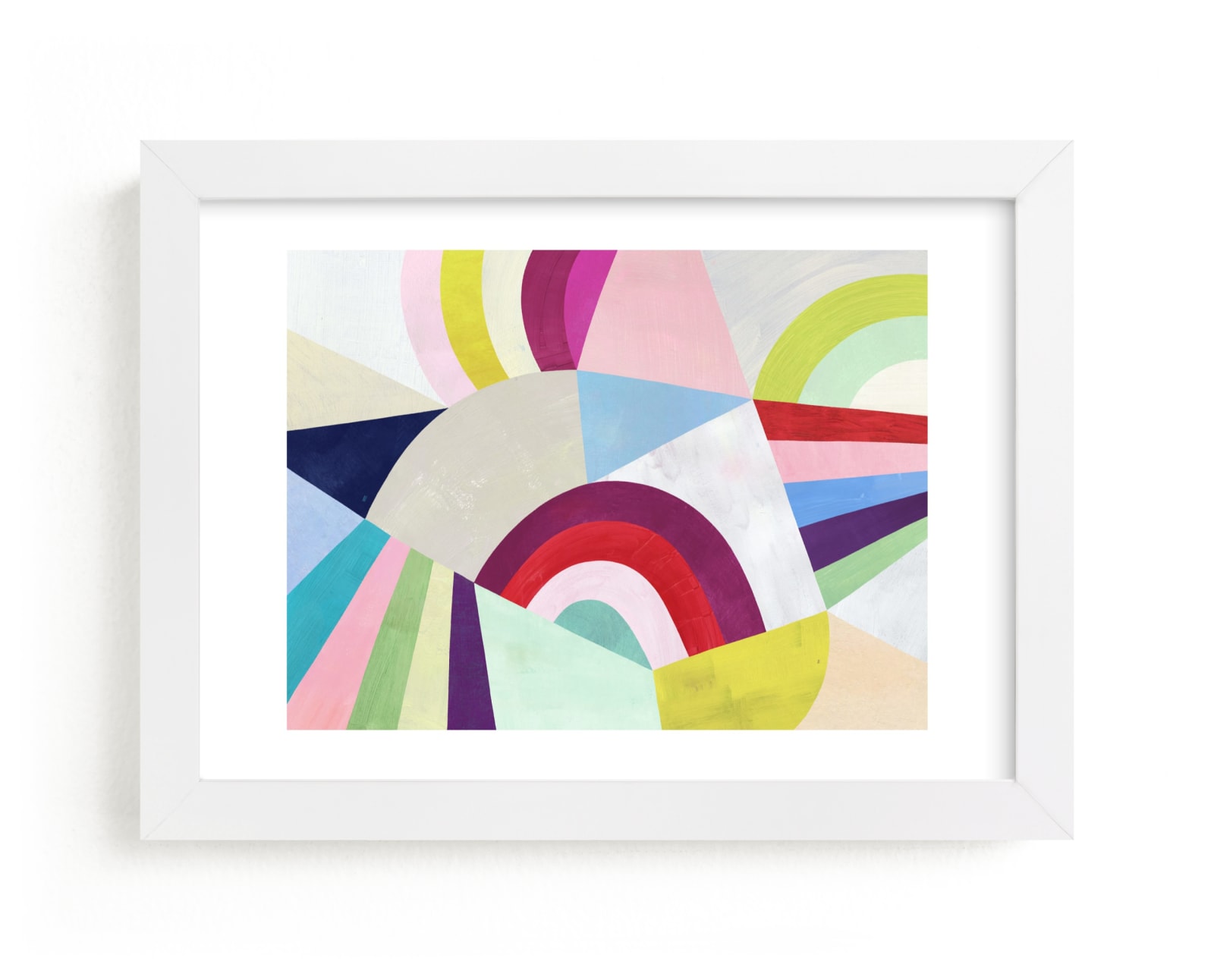 "Geometric Play" - Limited Edition Art Print by melanie mikecz in beautiful frame options and a variety of sizes.