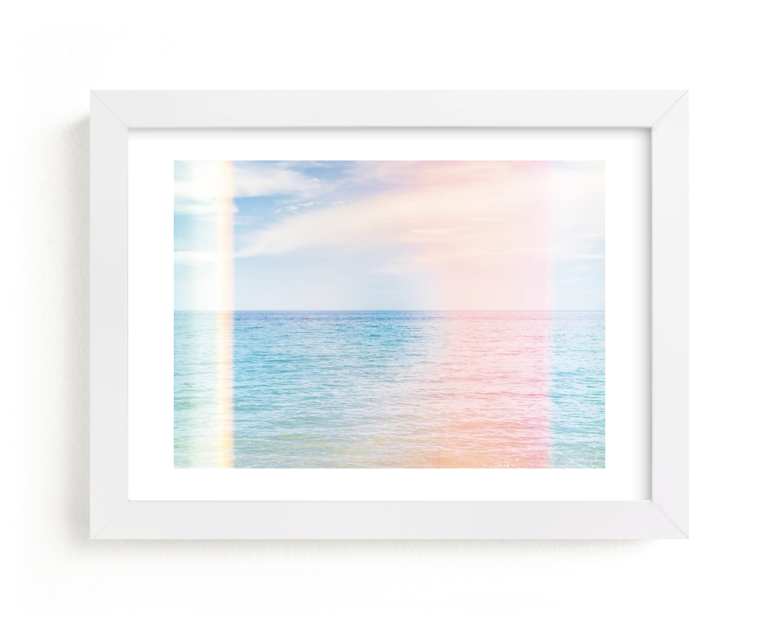 "Summer Sea" - Limited Edition Art Print by Kamala Nahas in beautiful frame options and a variety of sizes.