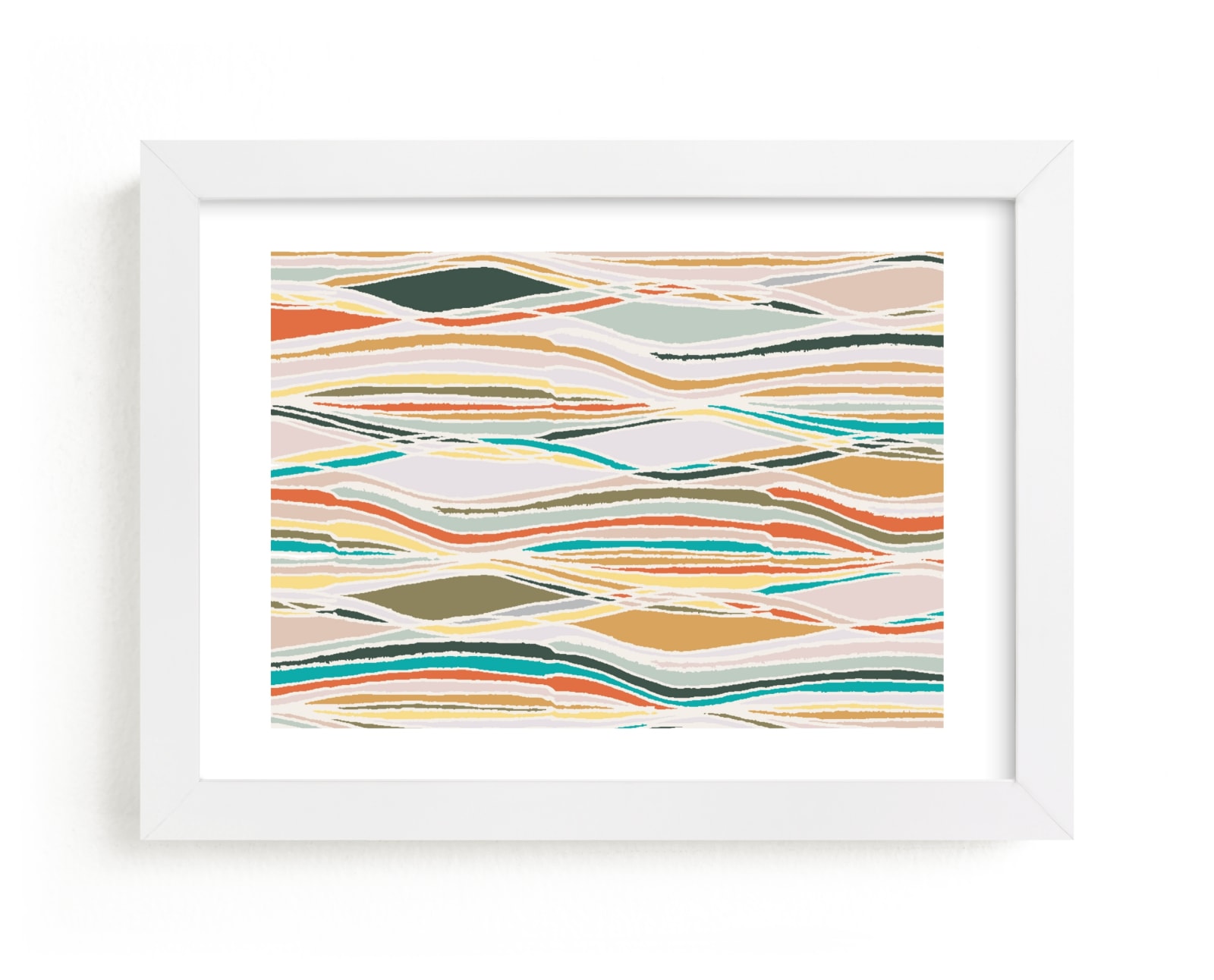 "Colorful landscapes" - Limited Edition Art Print by Bethania Lima in beautiful frame options and a variety of sizes.