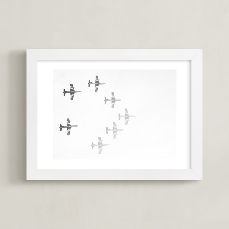 "Fly This Way" - Limited Edition Art Print by Heather Marie in beautiful frame options and a variety of sizes.