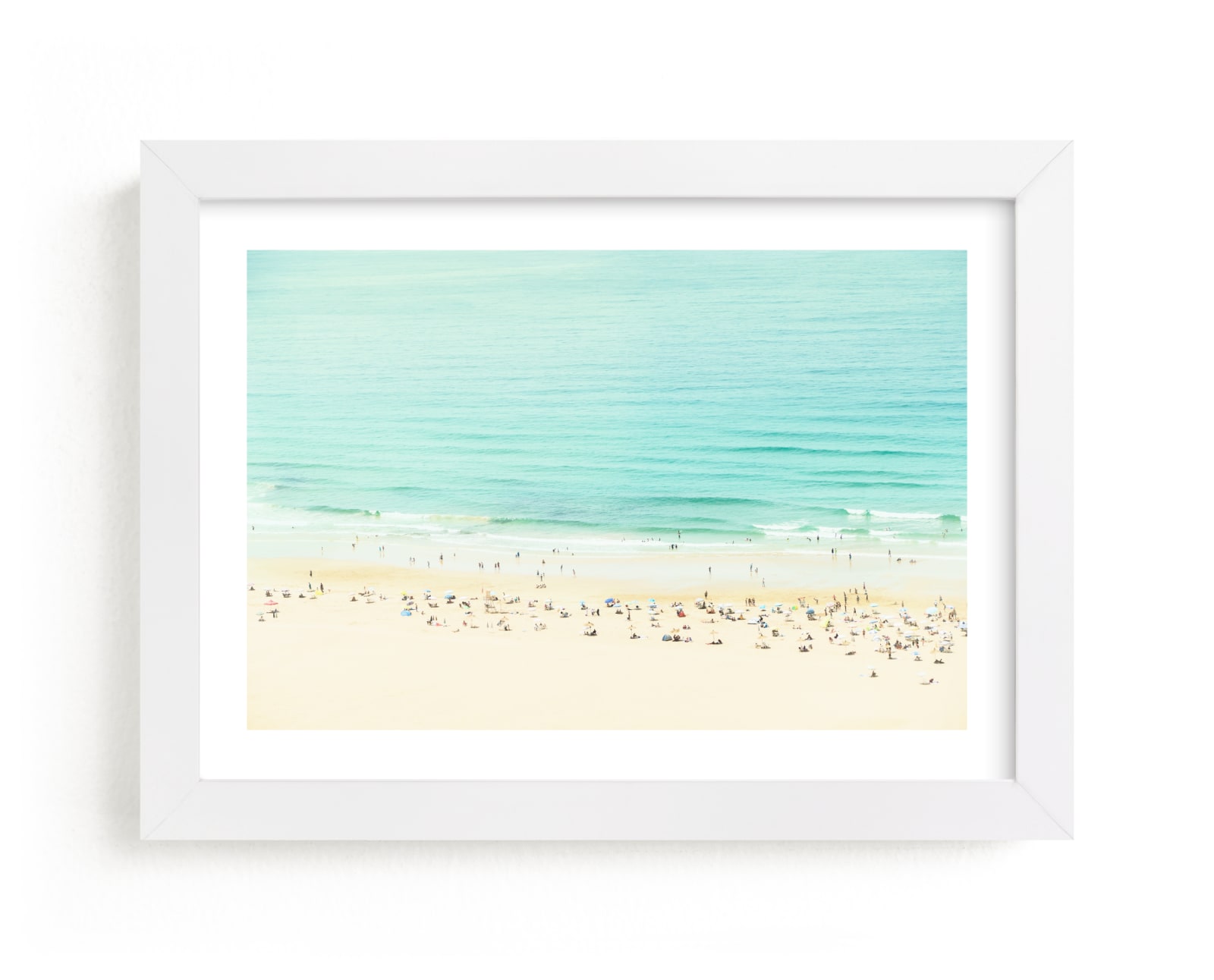 "Remembering a day by the Sea" - Limited Edition Art Print by Jacquelyn Sloane Siklos in beautiful frame options and a variety of sizes.