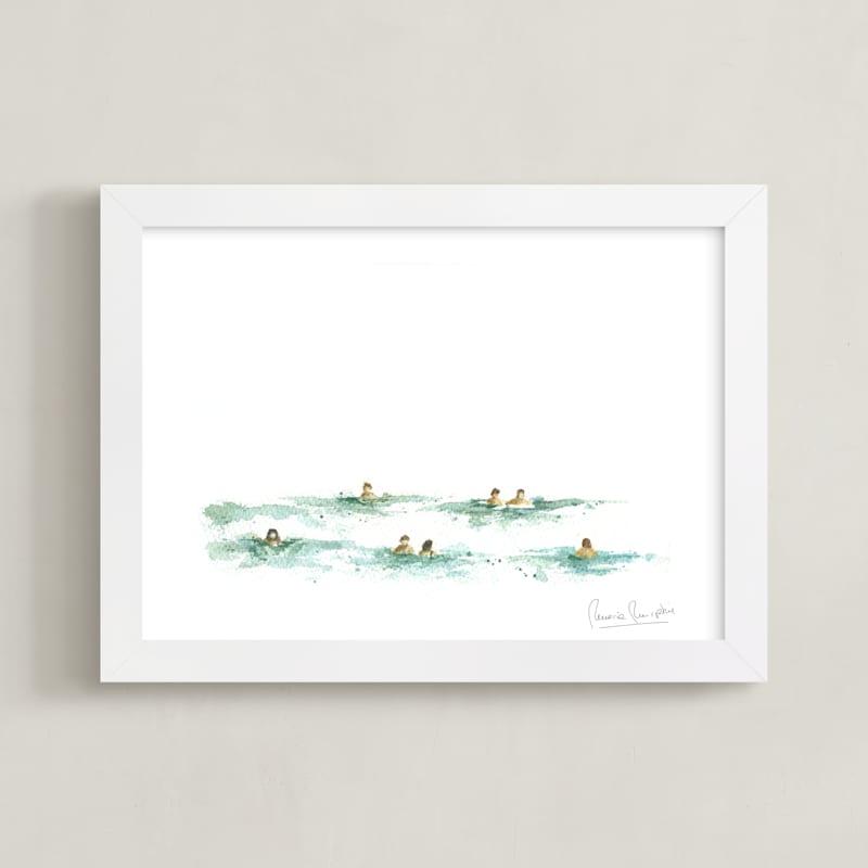 "Last summer" - Limited Edition Art Print by Lulaloo in beautiful frame options and a variety of sizes.
