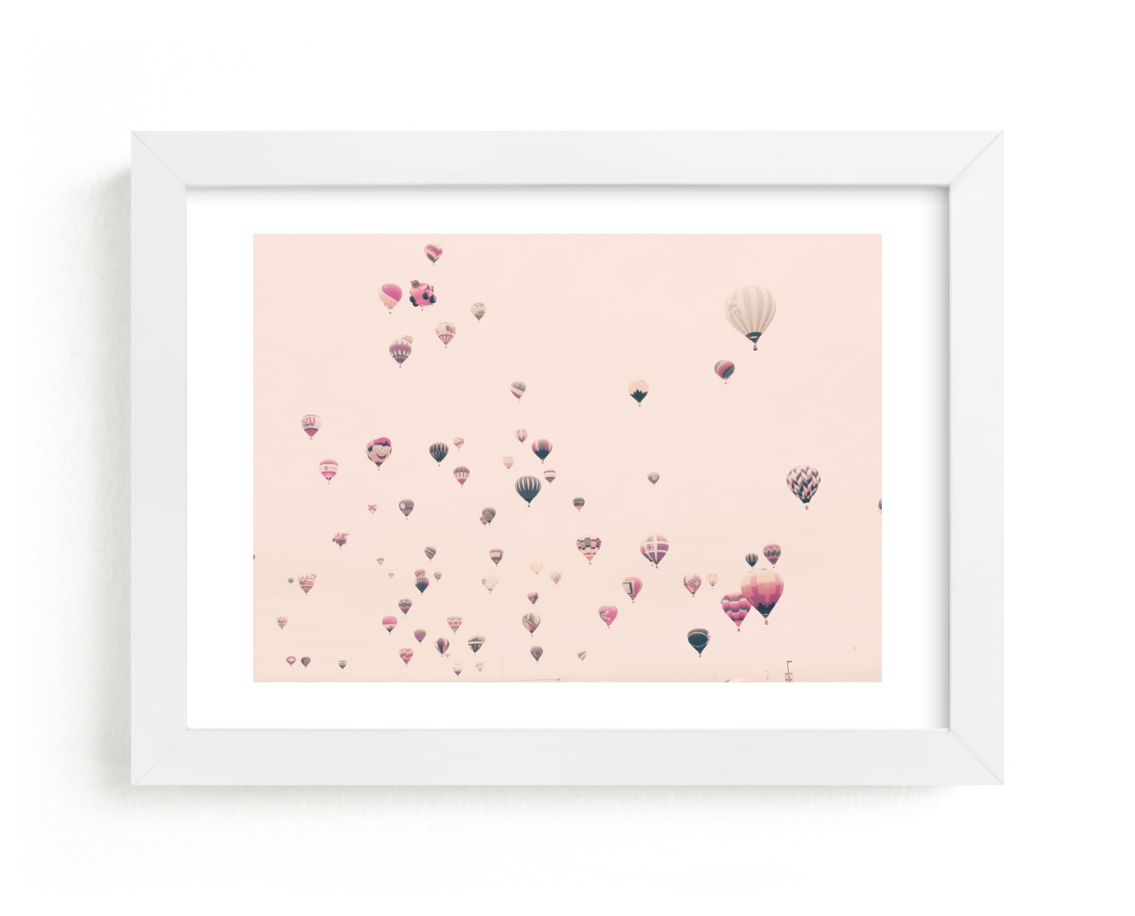 "Love is all around" - Limited Edition Art Print by Caroline Mint in beautiful frame options and a variety of sizes.