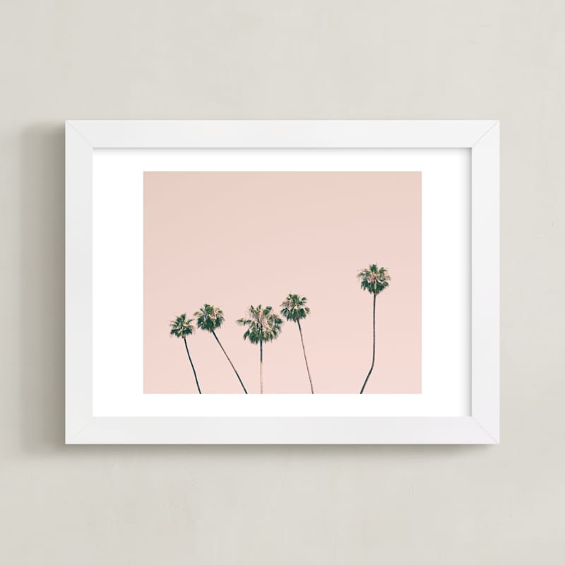 "Five" - Limited Edition Art Print by Caroline Mint in beautiful frame options and a variety of sizes.