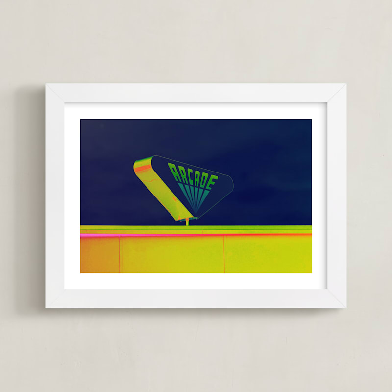 "Arcade" - Limited Edition Art Print by Kaitlin Rebesco in beautiful frame options and a variety of sizes.