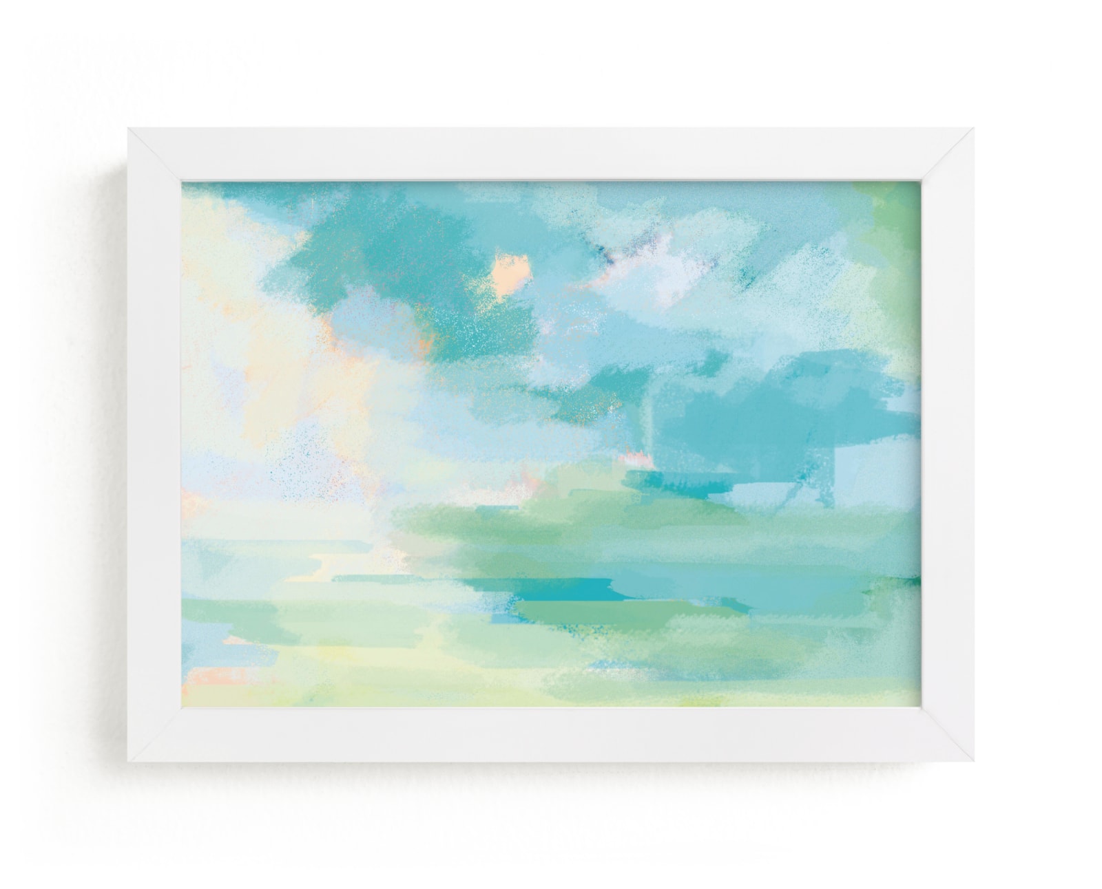"aqua sunshine" by AlisonJerry in beautiful frame options and a variety of sizes.