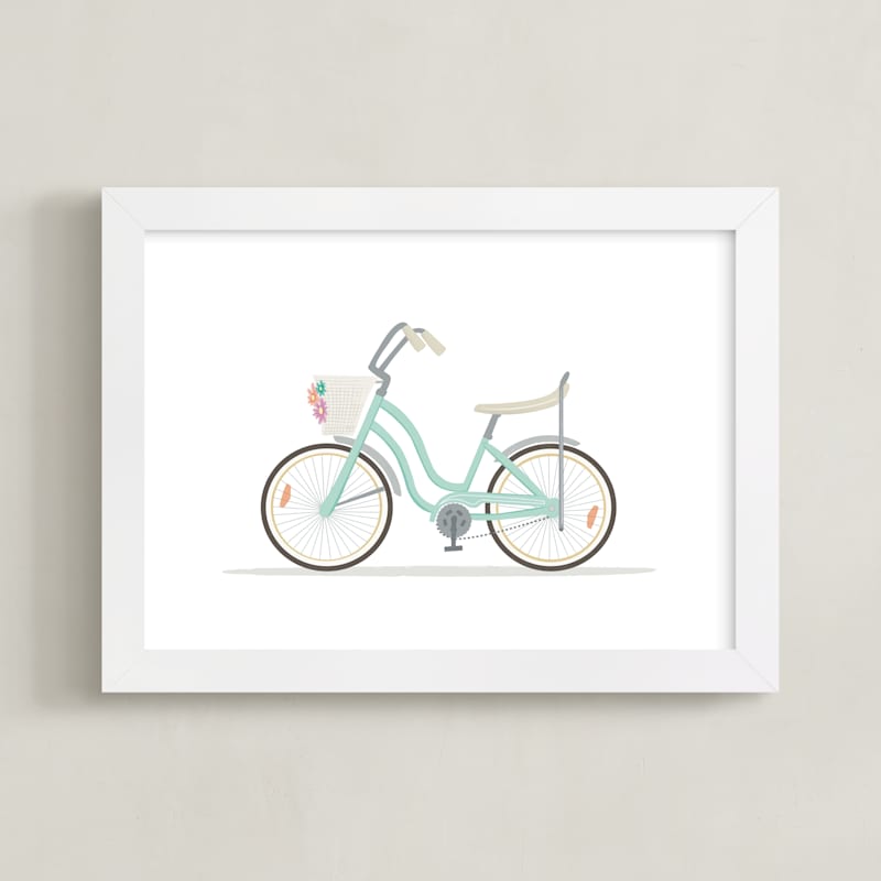 "Banana Seat Bike" by Karidy Walker in beautiful frame options and a variety of sizes.