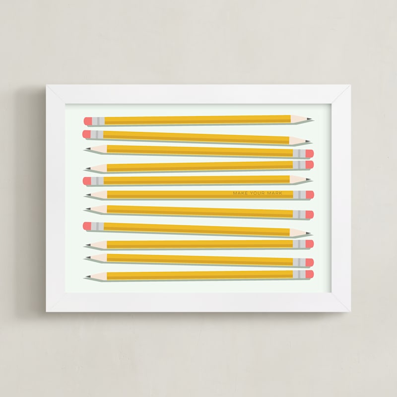 Make your mark art print wall art prints by sarah cohn minted
