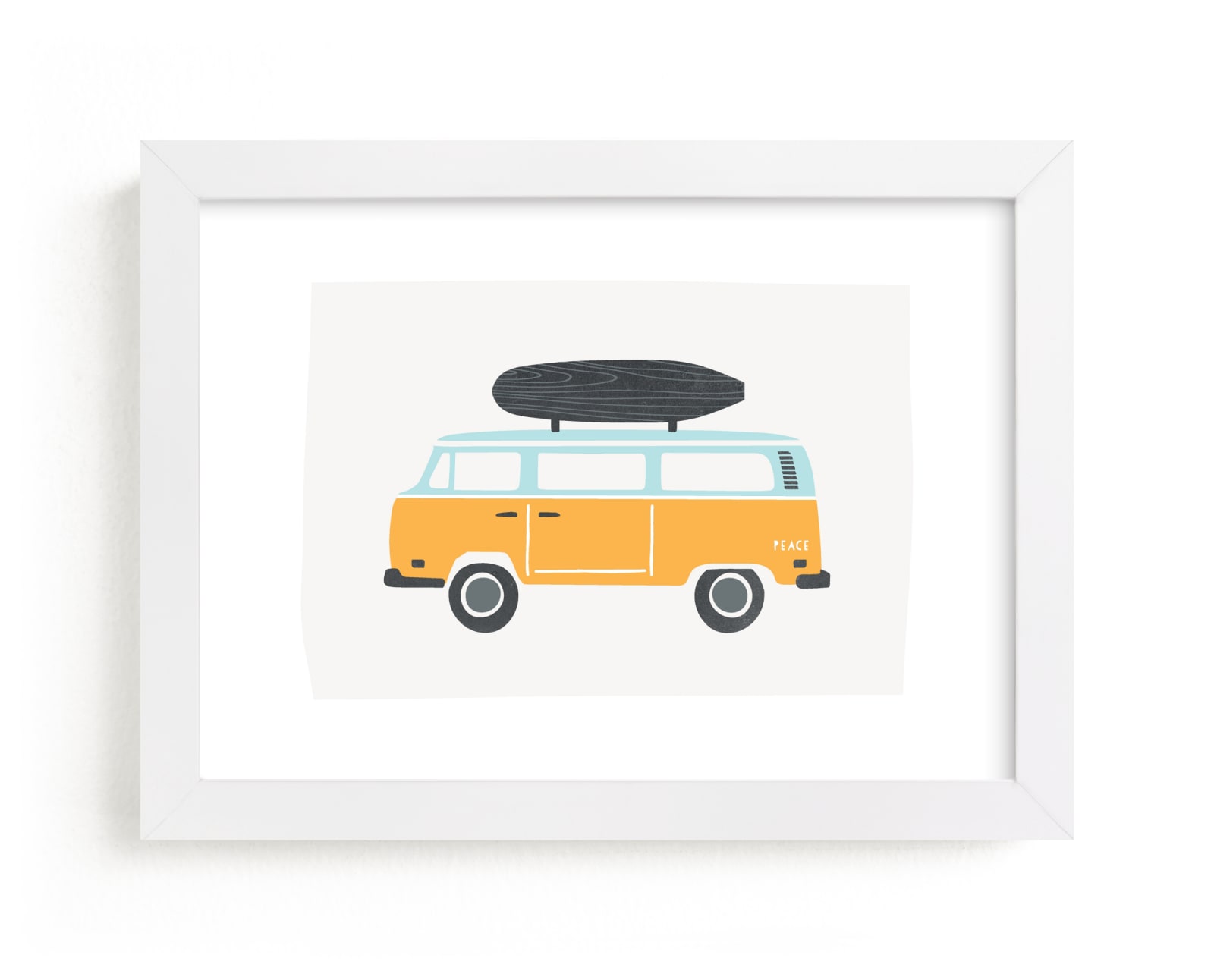 "Wheels 4" by Kristie Kern in beautiful frame options and a variety of sizes.