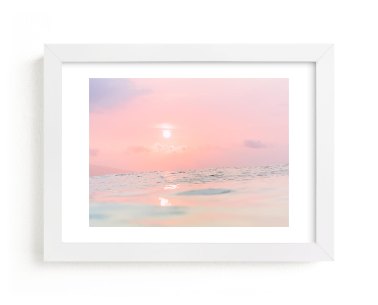 "Sorbet Sea 3" by Kamala Nahas in beautiful frame options and a variety of sizes.