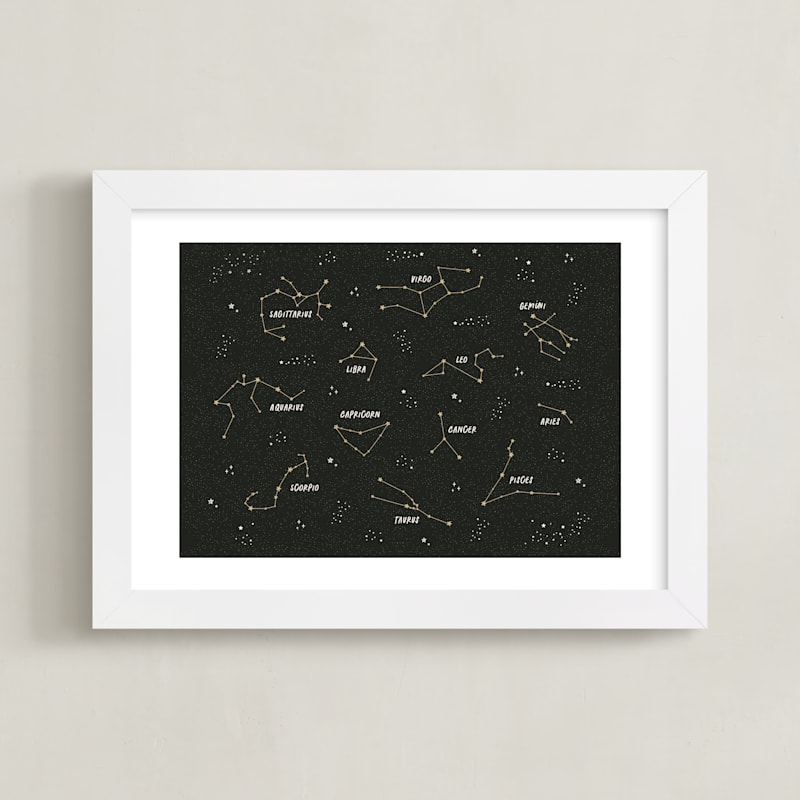 "Signs" by Erica Krystek in beautiful frame options and a variety of sizes.