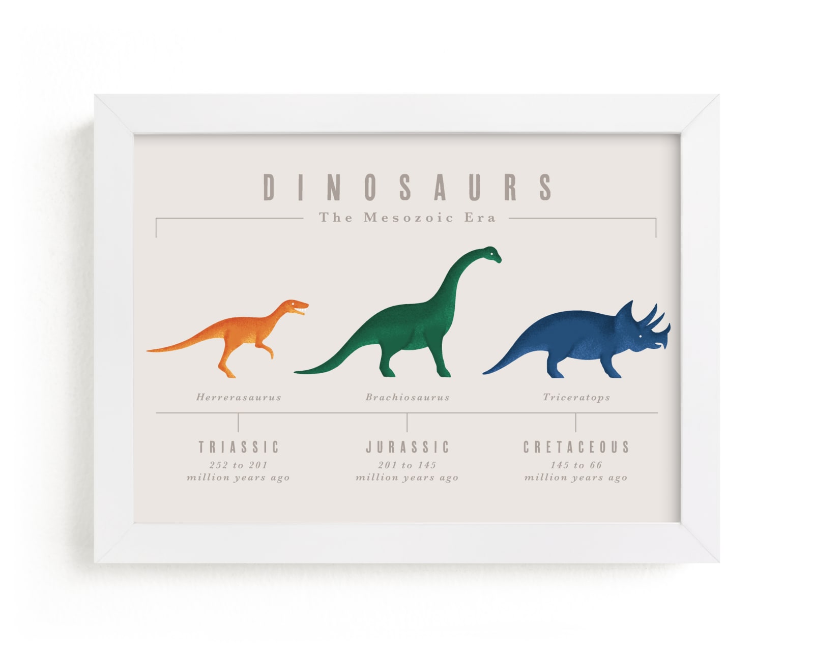 Dino Runner Art Board Print for Sale by denisn
