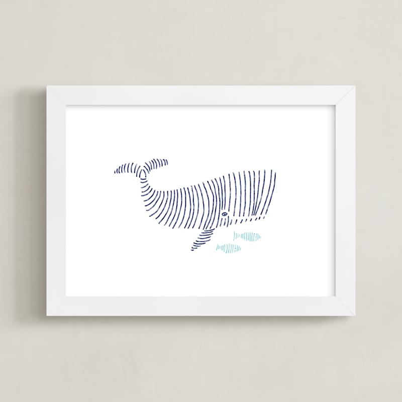 "Lined Animals II" by Jayne Alfieri in beautiful frame options and a variety of sizes.