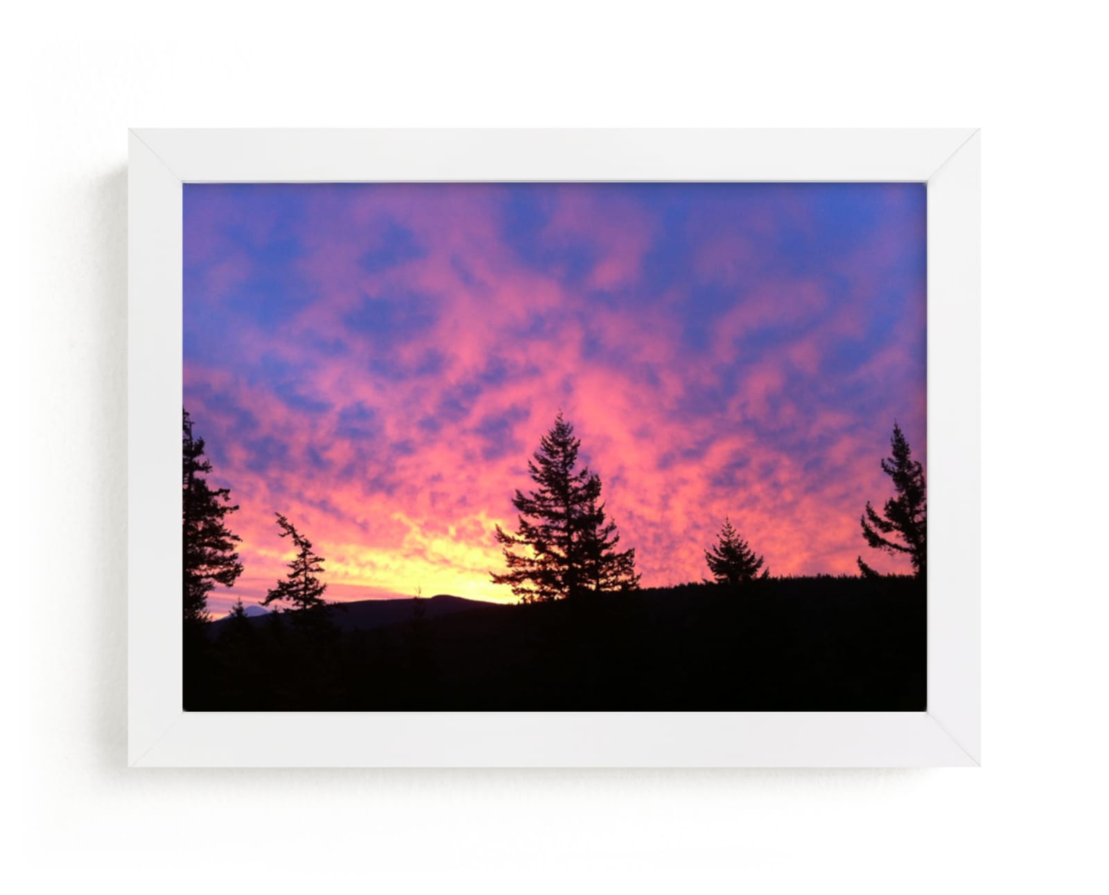 "Dawn Sky" - Art Print by Jan Kessel in beautiful frame options and a variety of sizes.