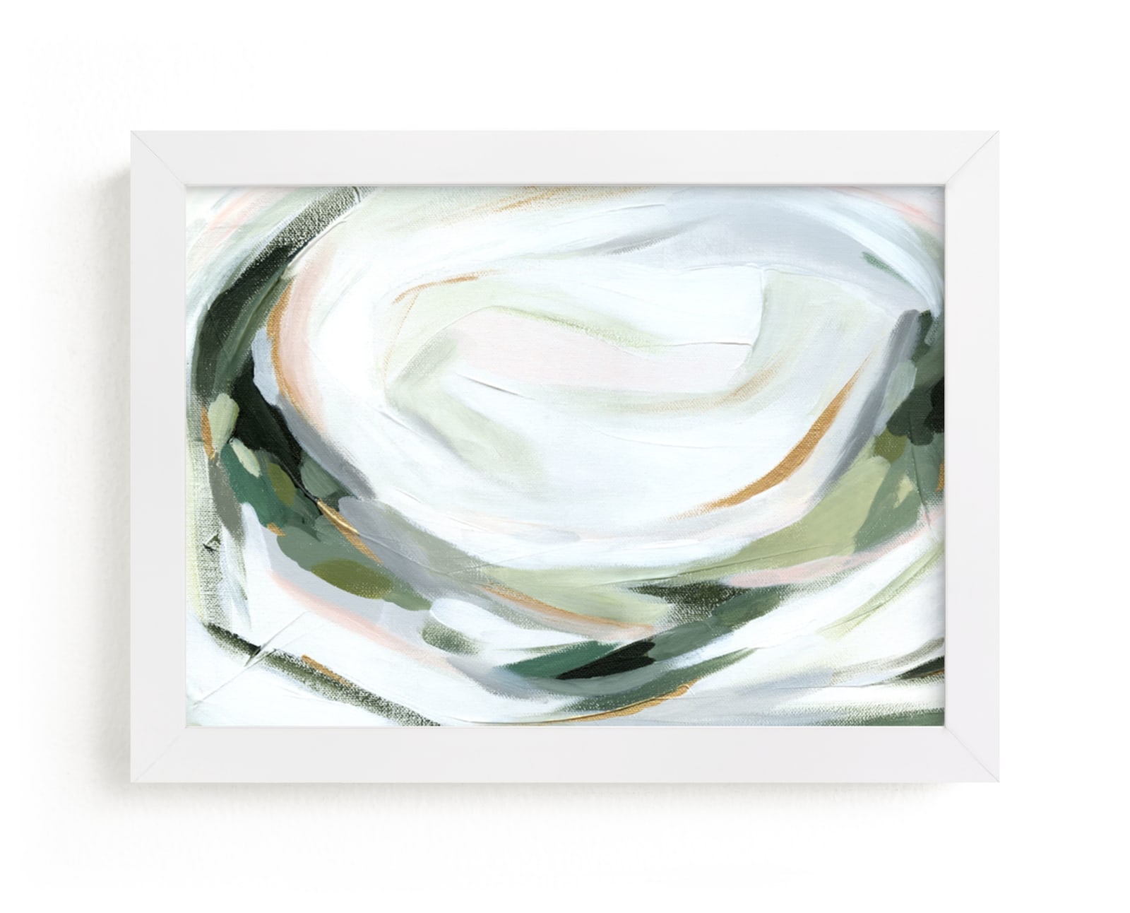 "Abstract Laurel" - Art Print by Melanie Severin in beautiful frame options and a variety of sizes.