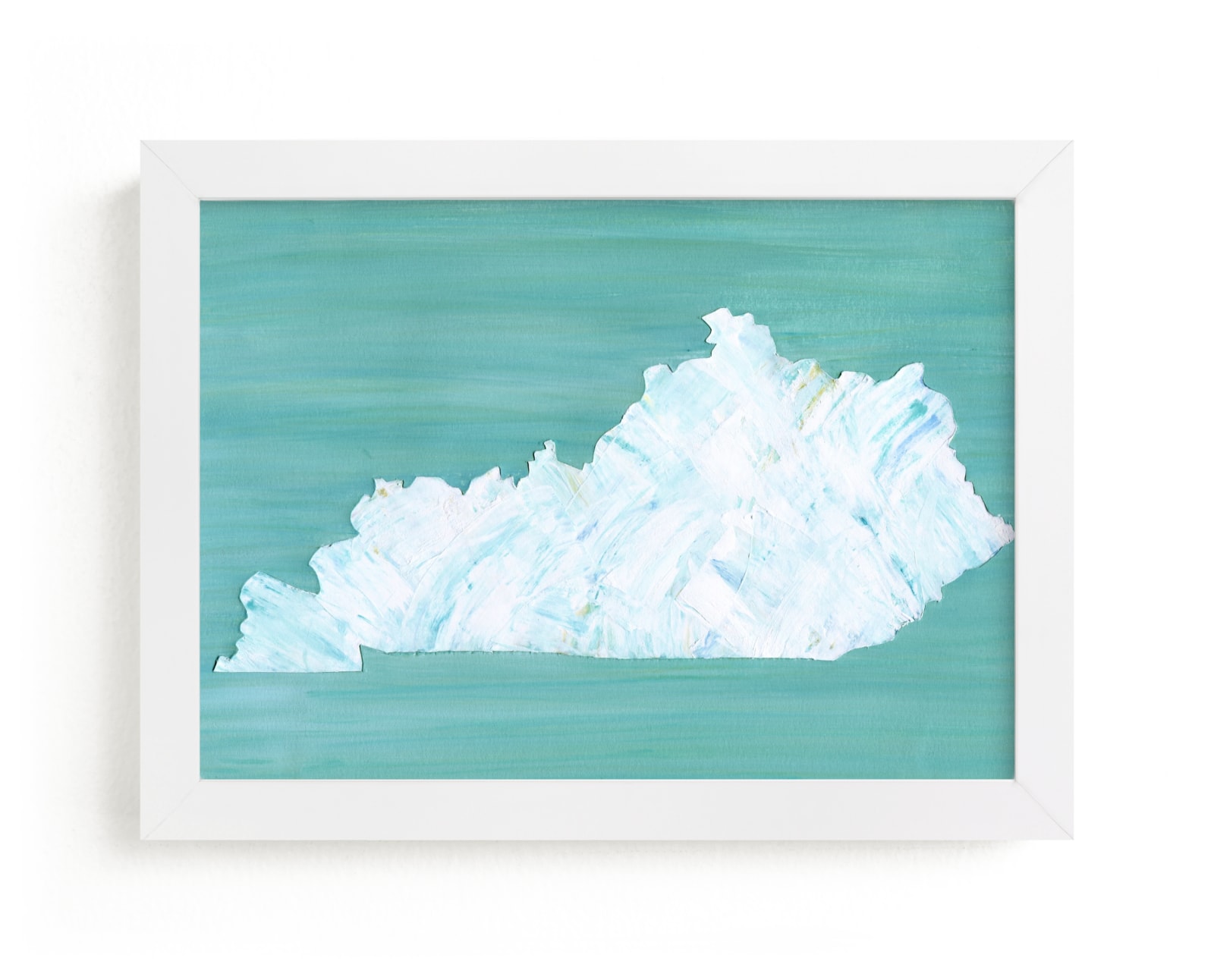 "Kentucky in Paint" - Art Print by Denise Wong in beautiful frame options and a variety of sizes.