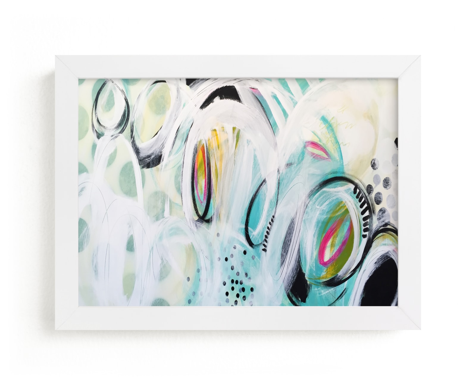 "Push + Pull" - Art Print by Julie Hawkins in beautiful frame options and a variety of sizes.