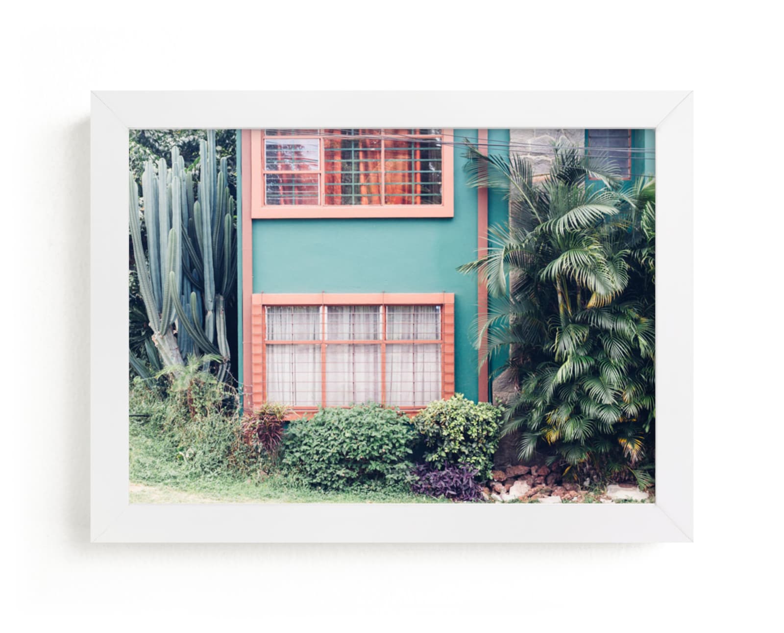 "La Casita" - Art Print by Kaitlin Rebesco in beautiful frame options and a variety of sizes.